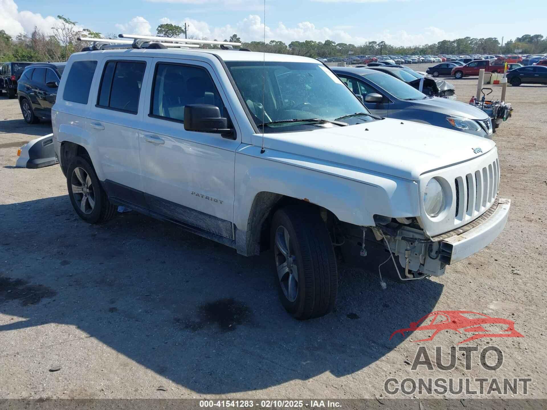 JEEP PATRIOT 2017 - 1C4NJRFB1HD180416