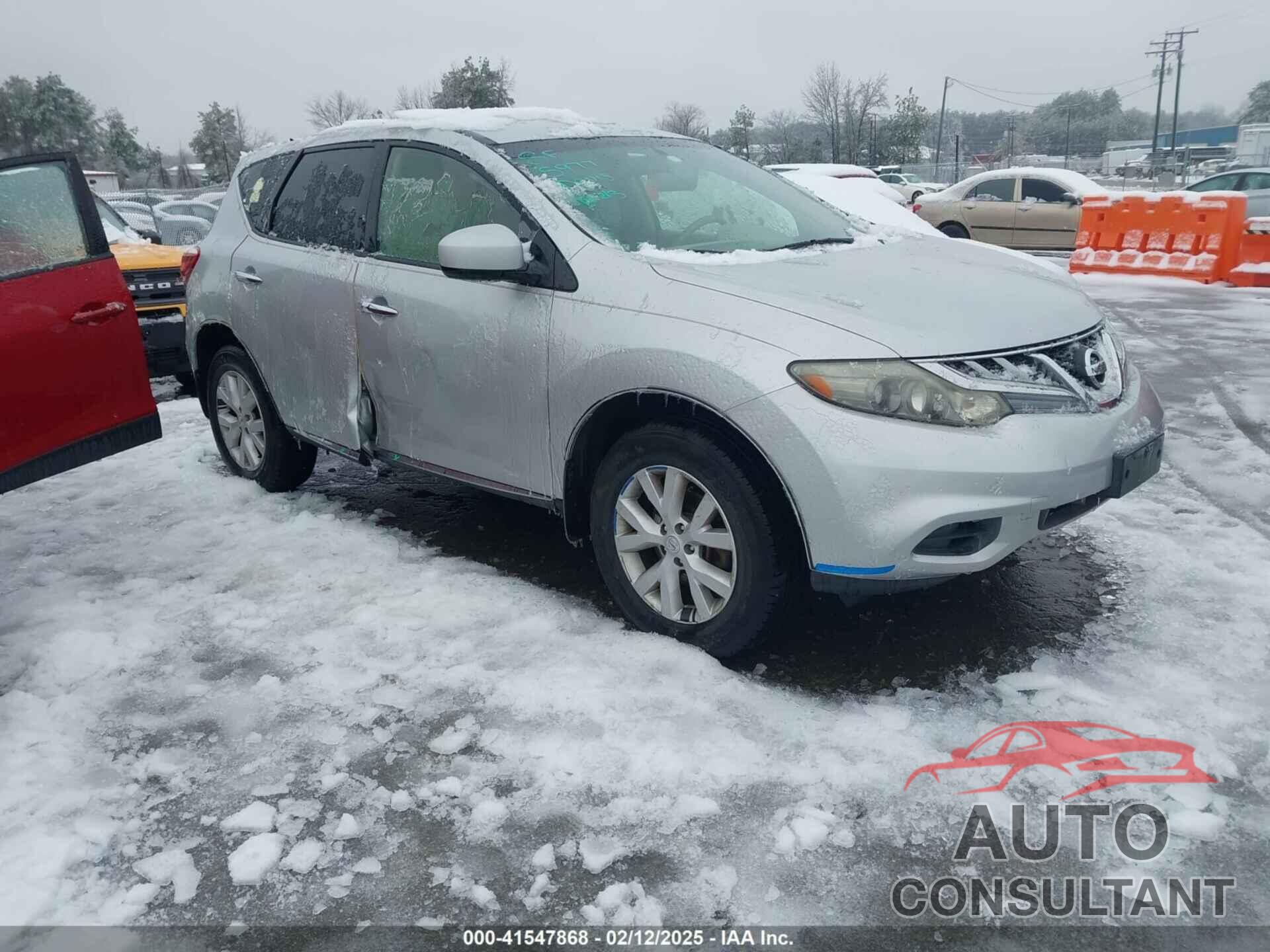 NISSAN MURANO 2012 - JN8AZ1MW9CW230690