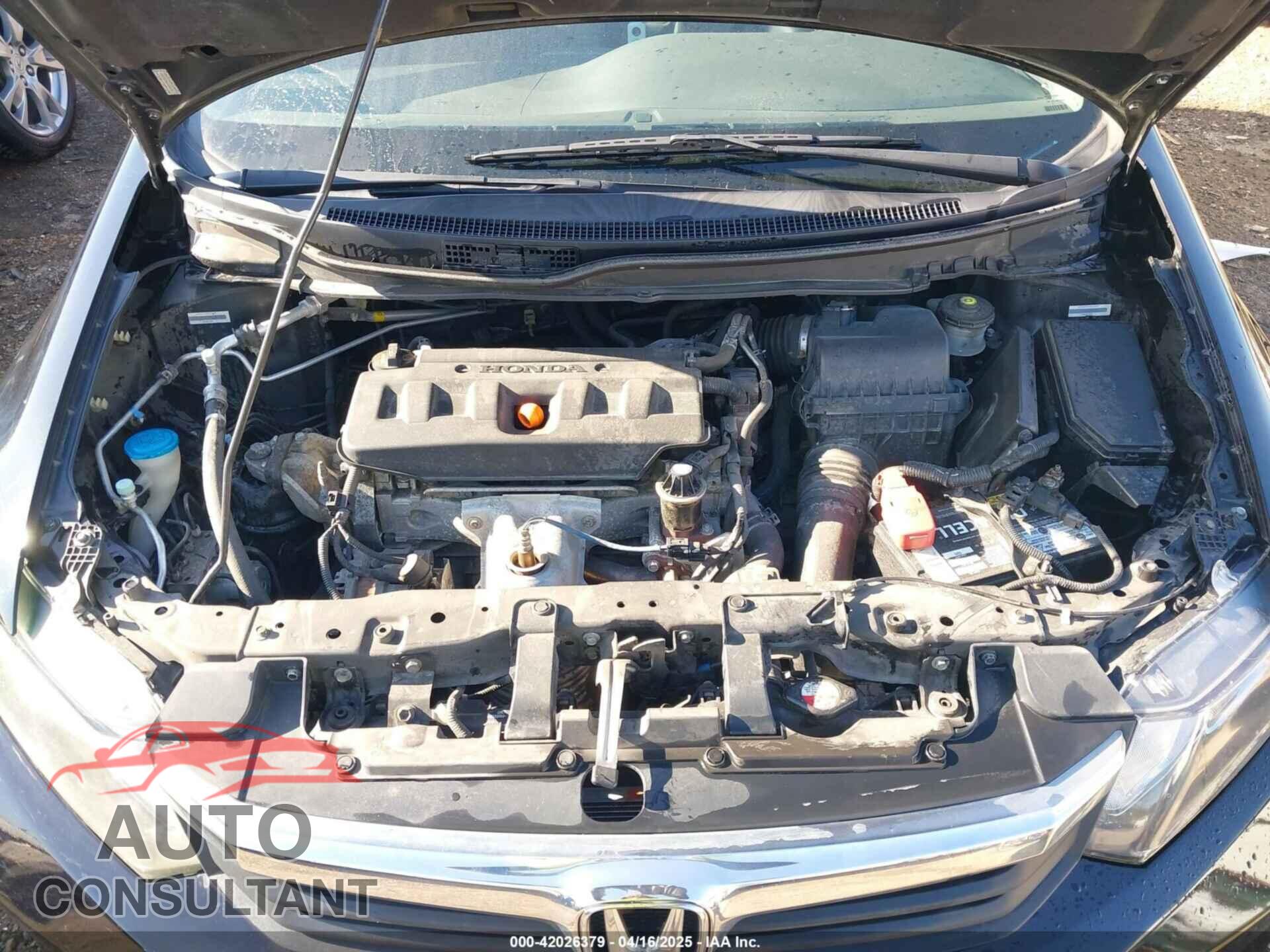 HONDA CIVIC 2012 - 2HGFB2F86CH500341