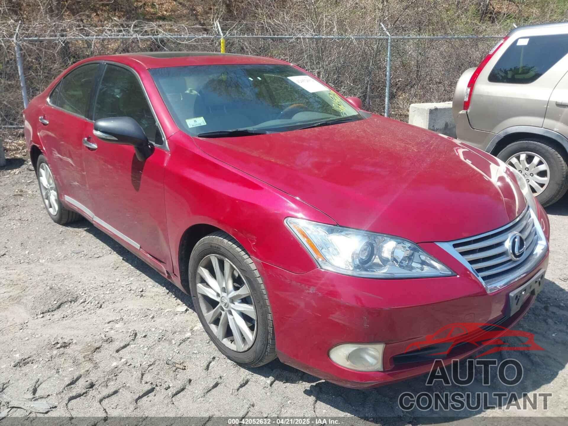 LEXUS ES 350 2010 - JTHBK1EG4A2370905