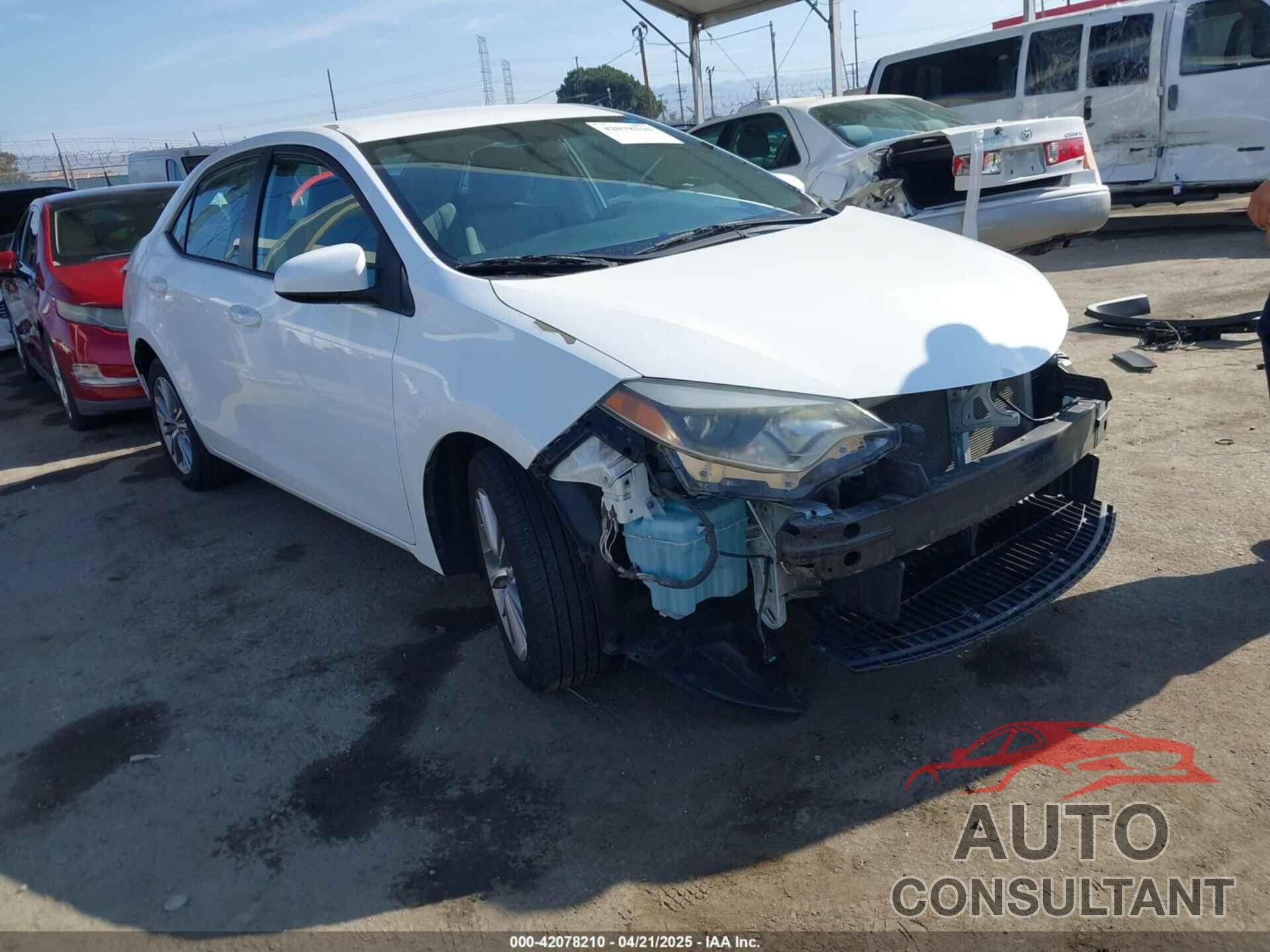 TOYOTA COROLLA 2014 - 5YFBURHE5EP057843