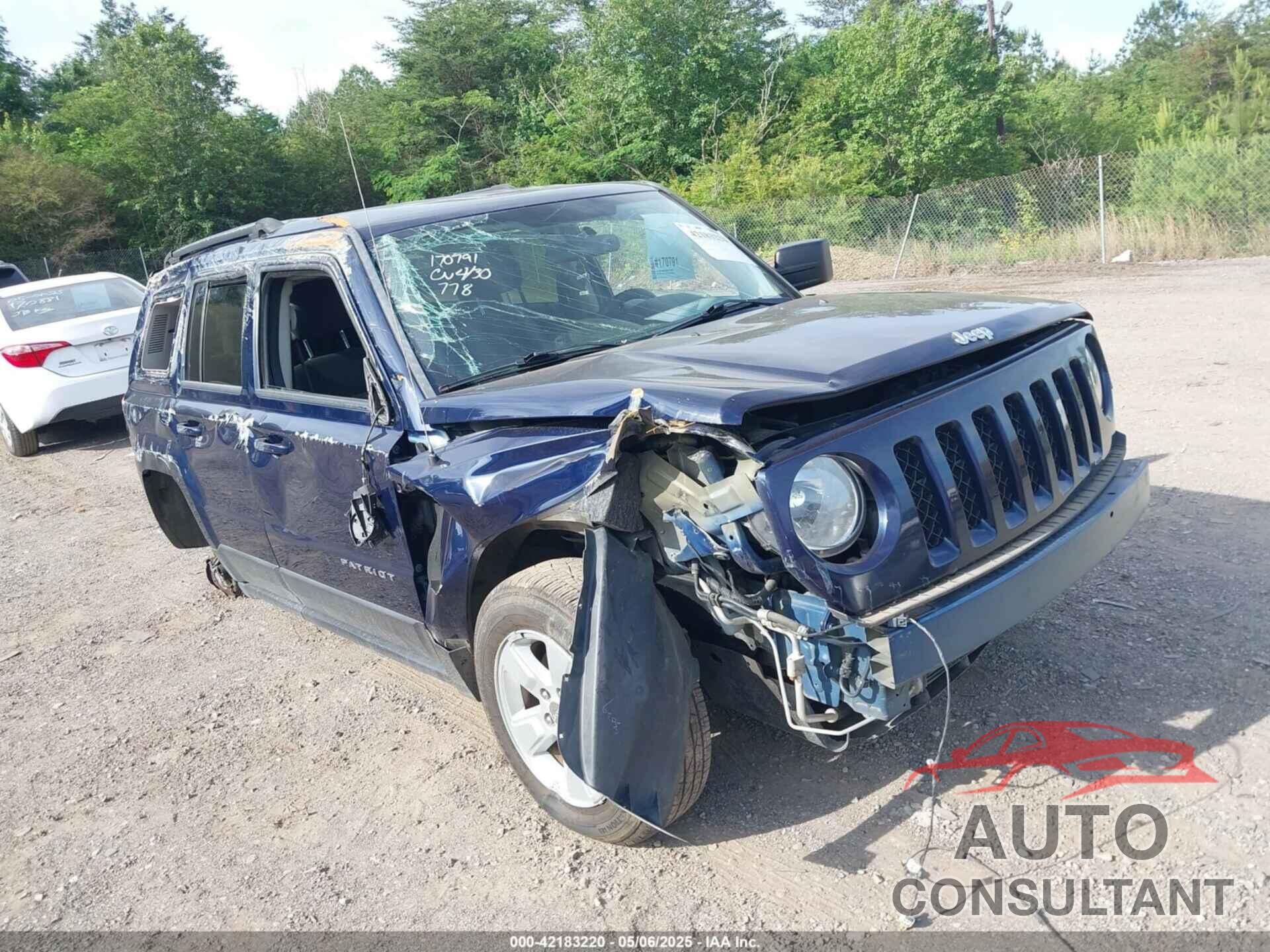 JEEP PATRIOT 2015 - 1C4NJPBA7FD156149