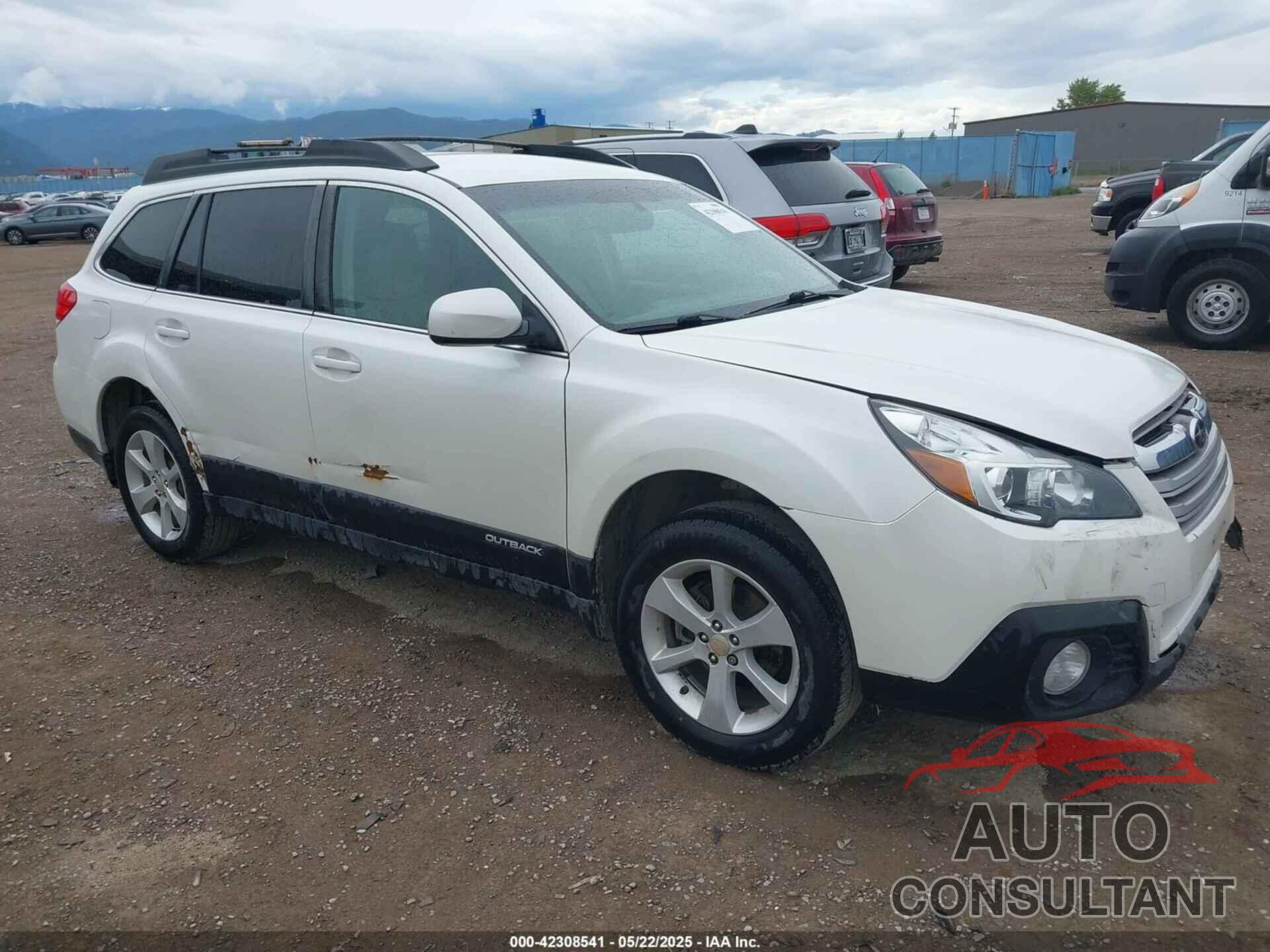 SUBARU OUTBACK 2013 - 4S4BRBCC3D3293800