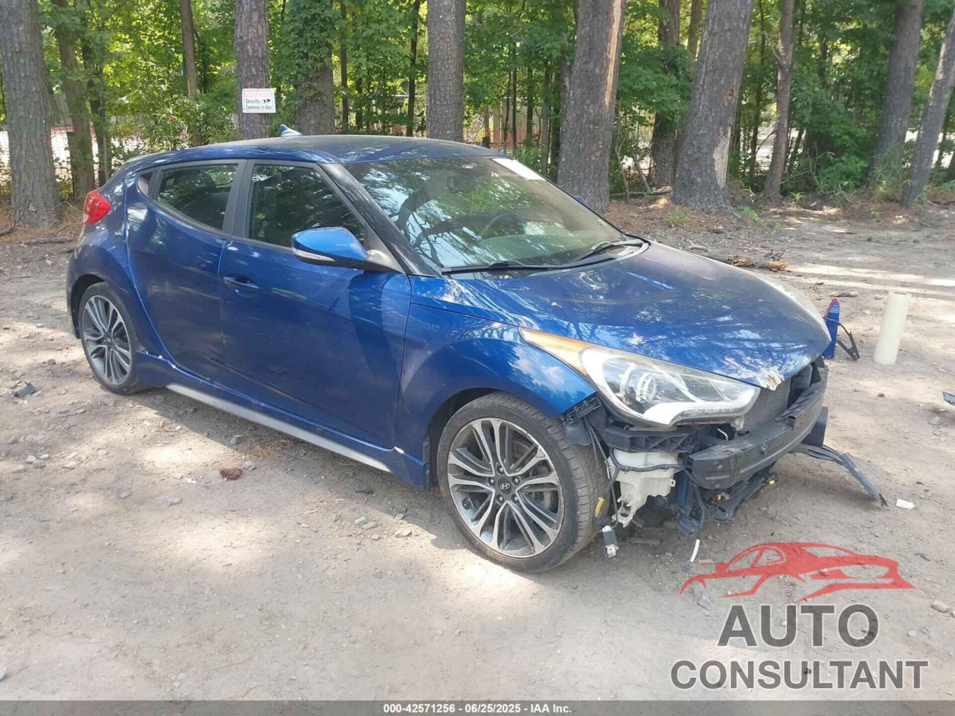 HYUNDAI VELOSTER 2016 - KMHTC6AE5GU295967