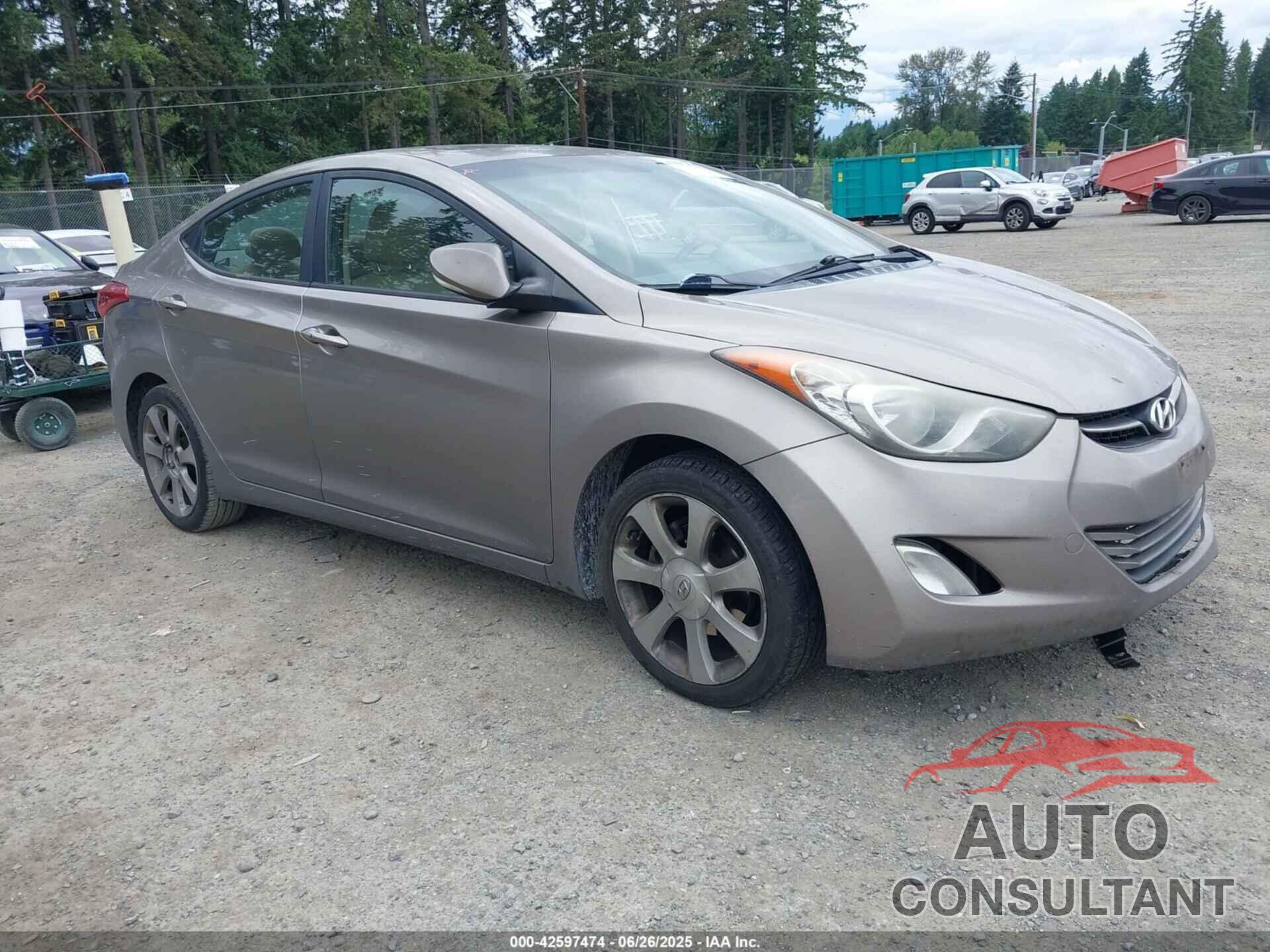 HYUNDAI ELANTRA 2012 - 5NPDH4AE8CH083440