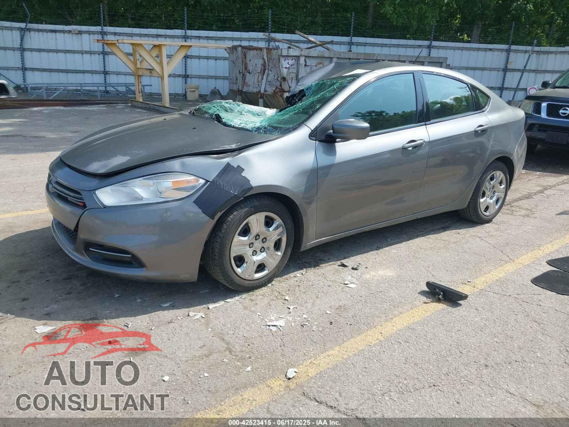 DODGE DART 2013 - 1C3CDFAH3DD314334