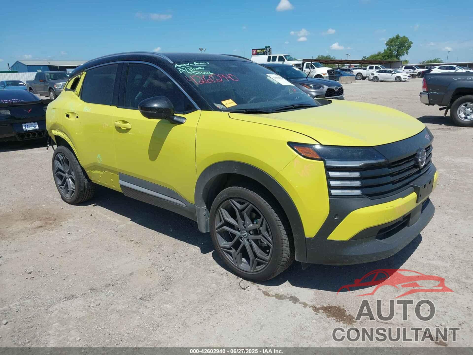 NISSAN KICKS 2025 - 3N8AP6DB1SL376666