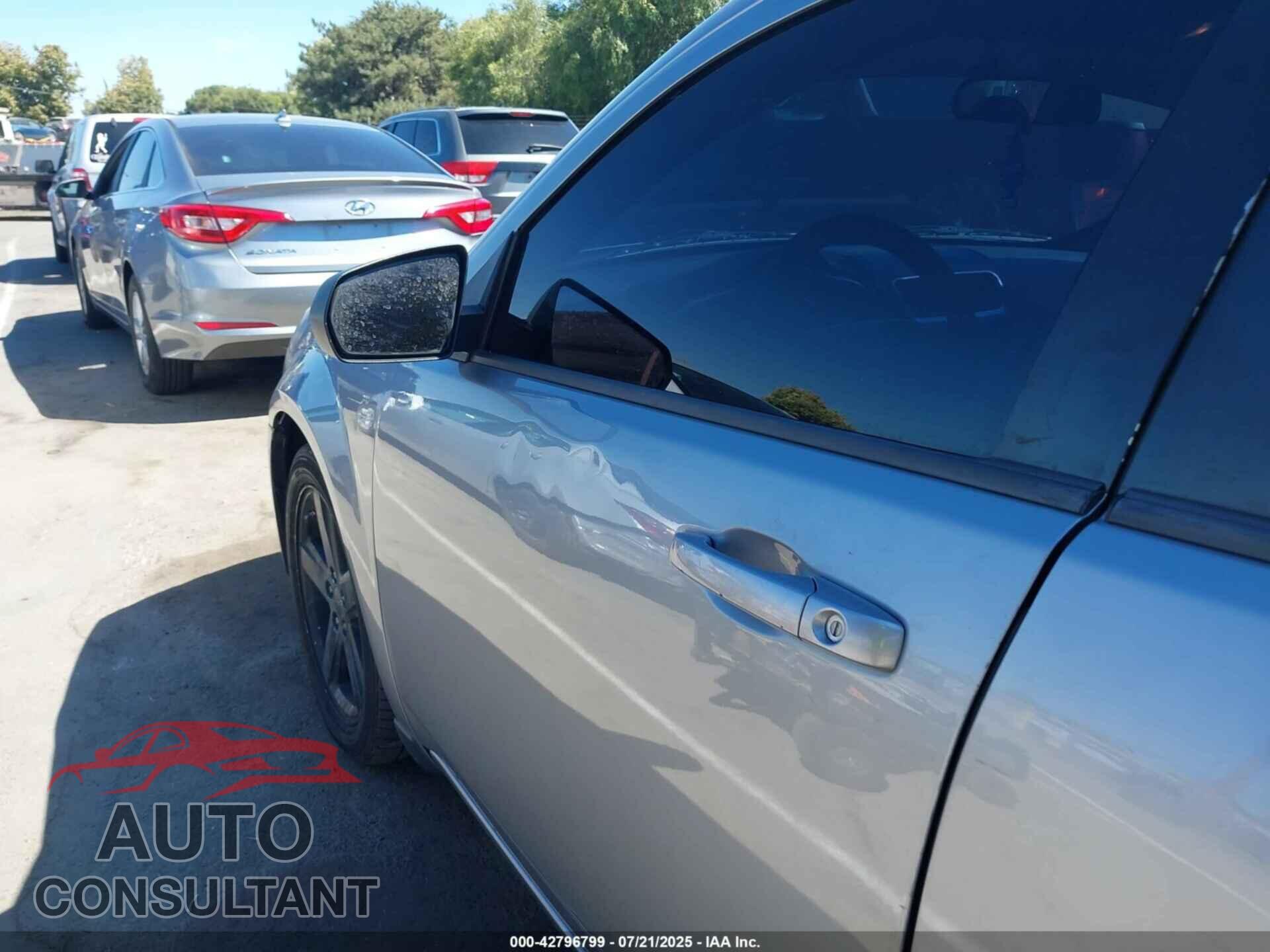 DODGE AVENGER 2013 - 1C3CDZAB9DN534875