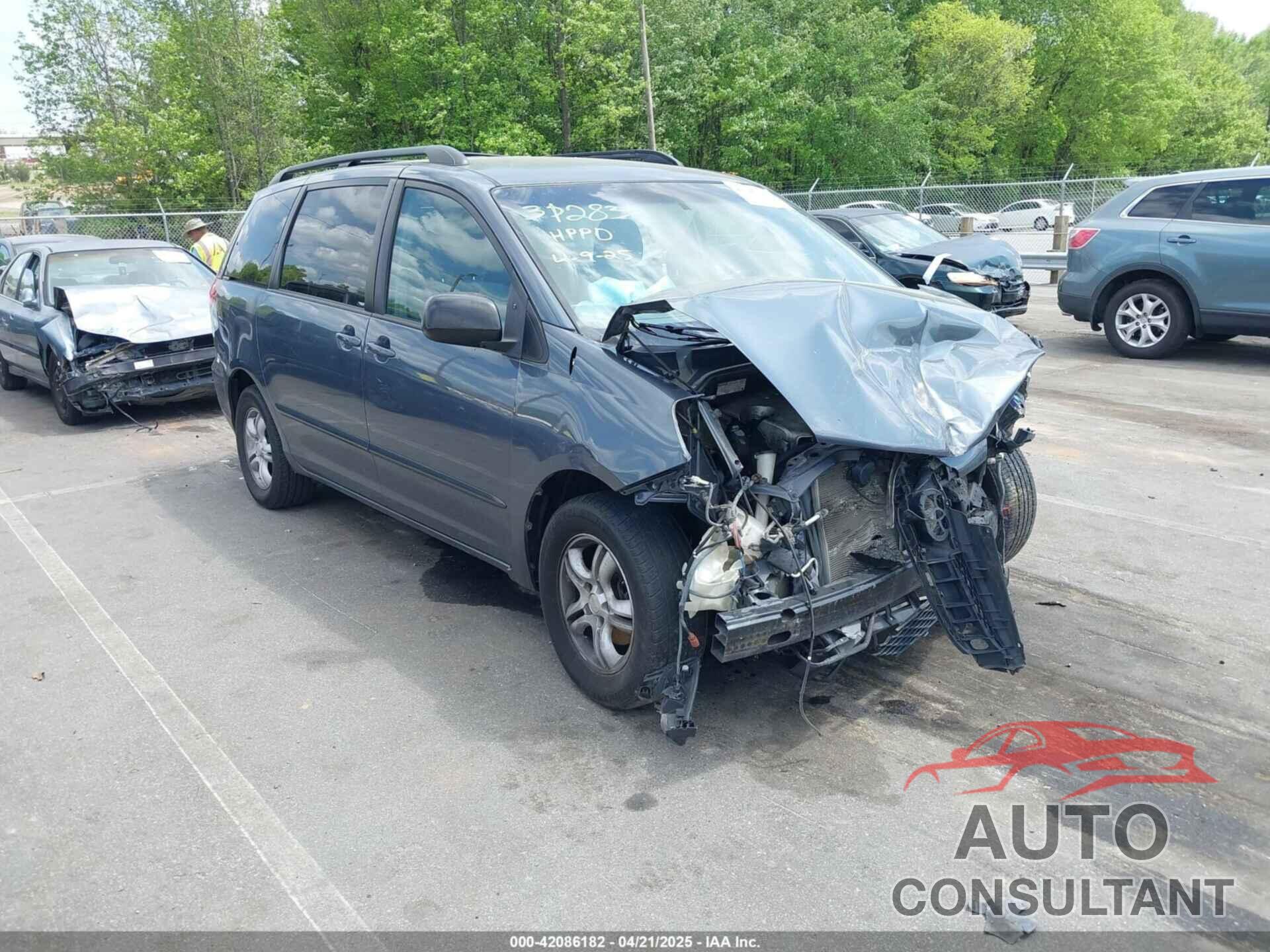 TOYOTA SIENNA 2009 - 5TDZK23C89S277864