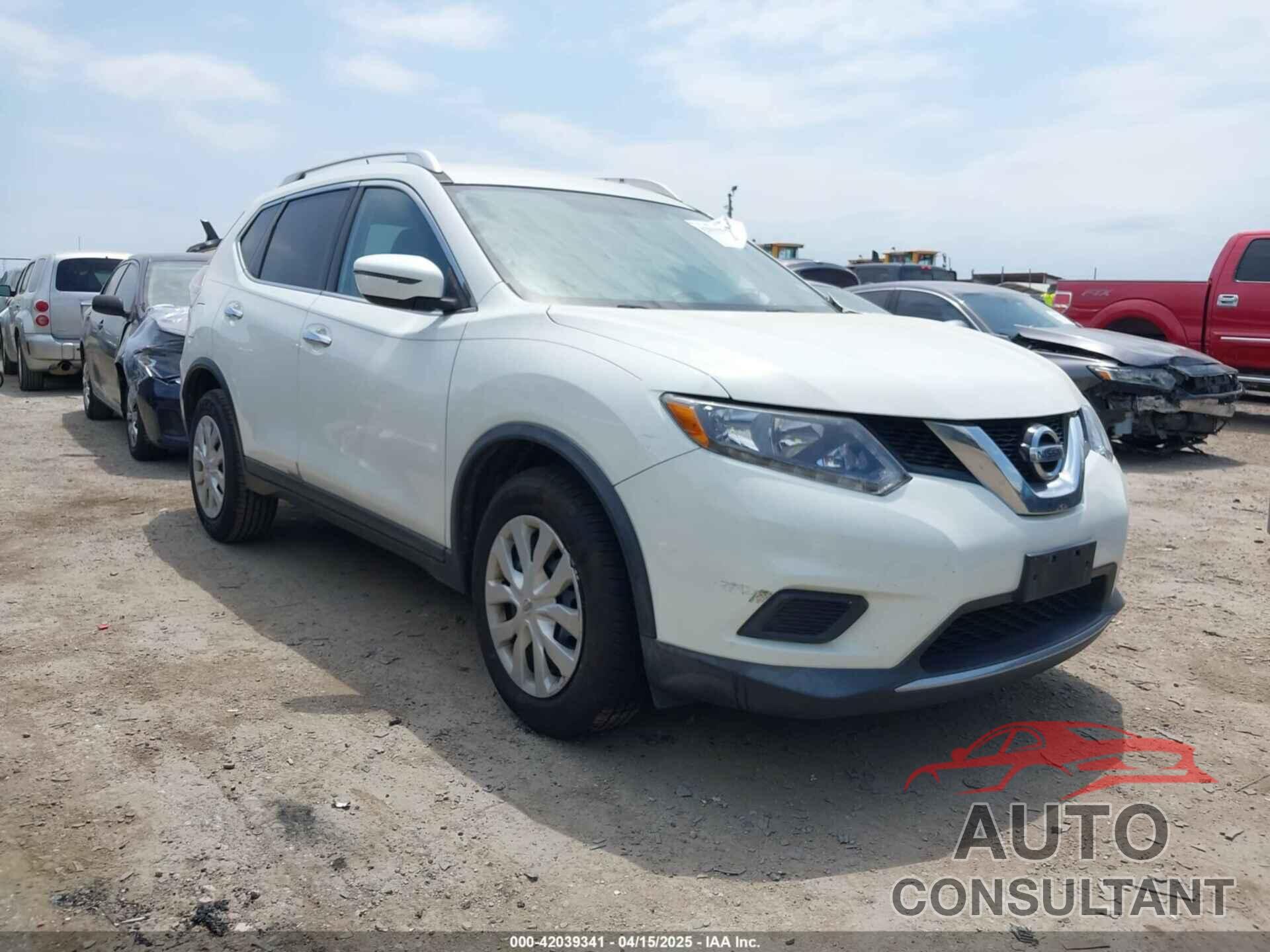 NISSAN ROGUE 2016 - KNMAT2MT5GP606326