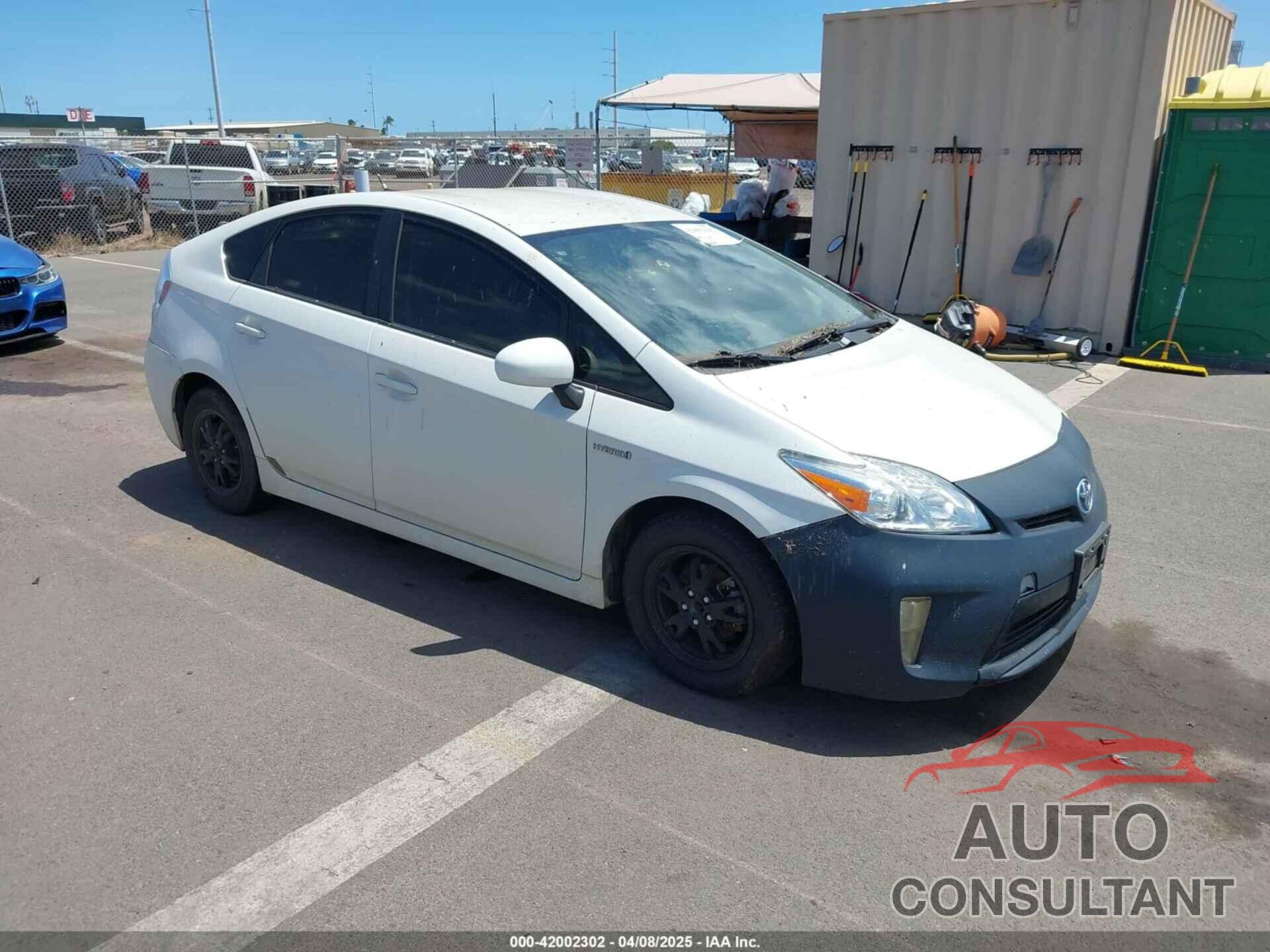 TOYOTA PRIUS 2013 - JTDKN3DU5D5567211