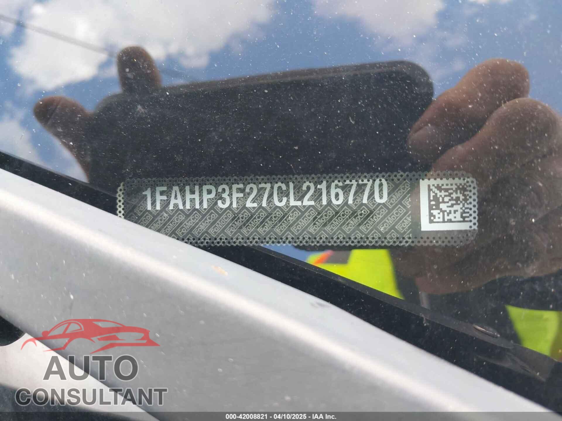 FORD FOCUS 2012 - 1FAHP3F27CL216770