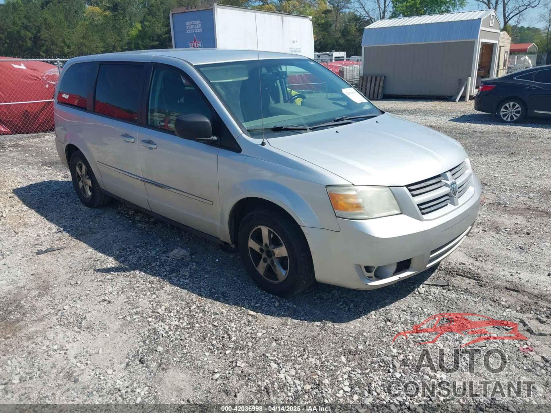 DODGE GRAND CARAVAN 2009 - 2D8HN44E09R588391