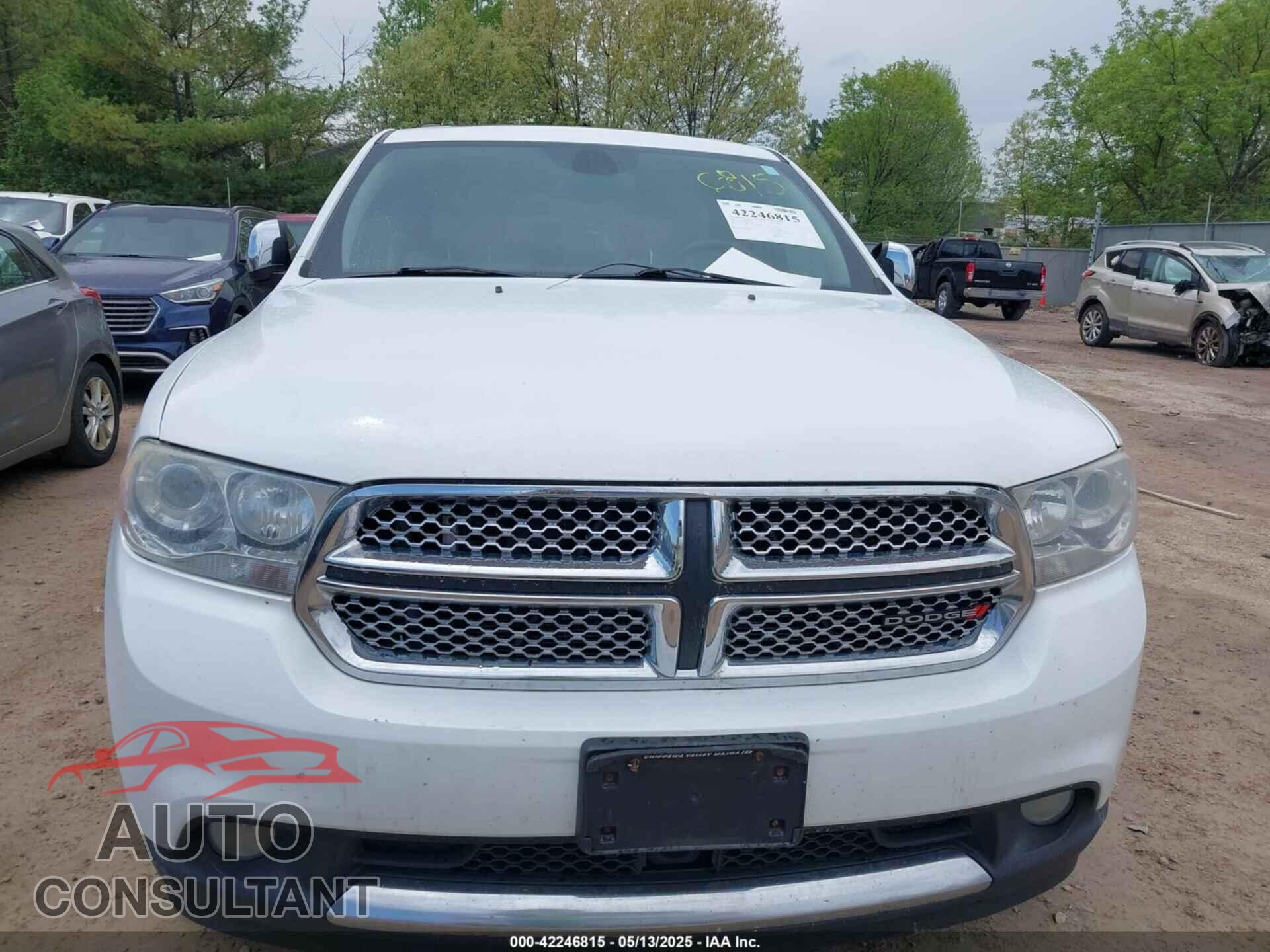 DODGE DURANGO 2013 - 1C4SDJET7DC512400