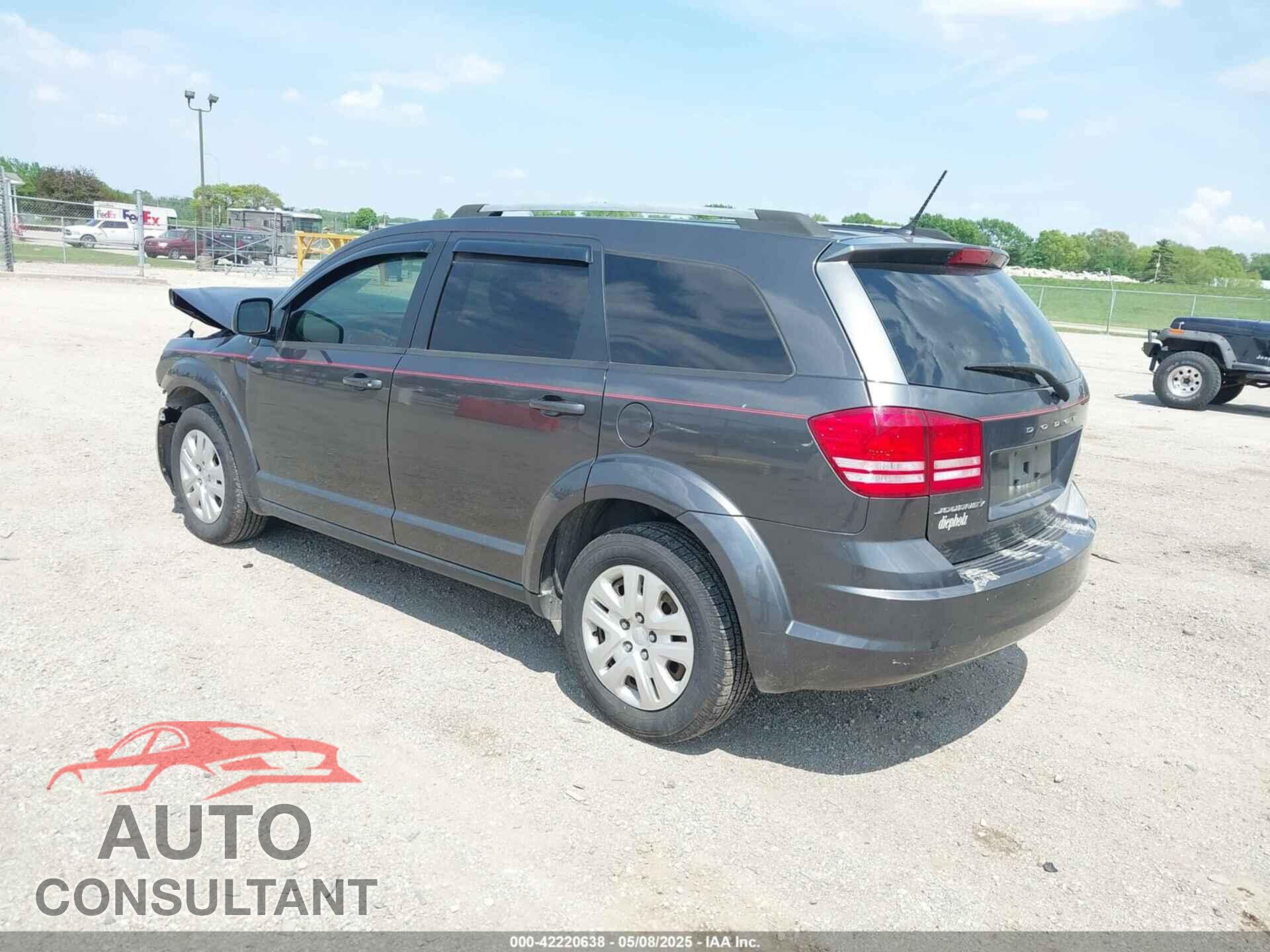 DODGE JOURNEY 2017 - 3C4PDCAB5HT673336