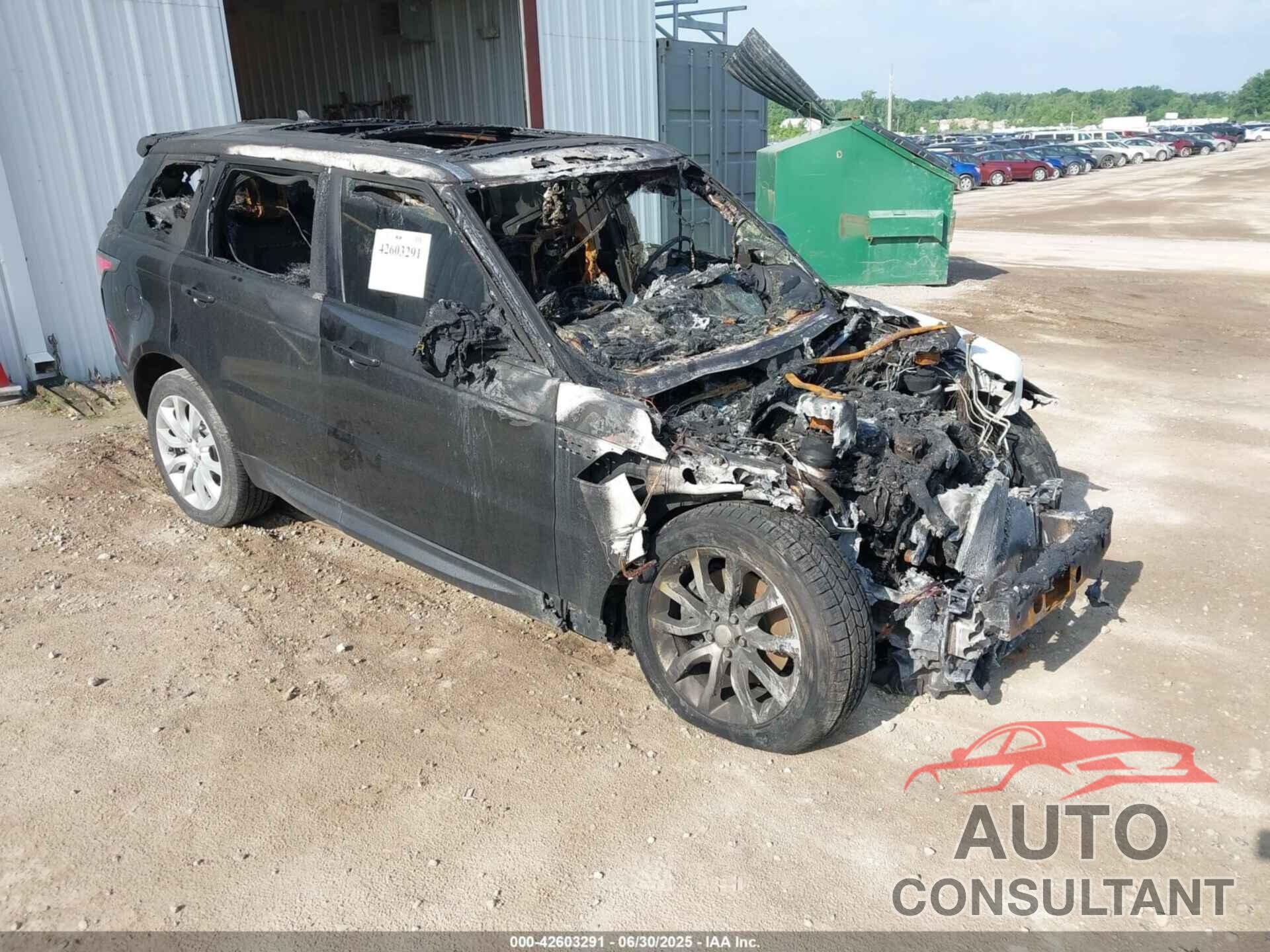 LAND ROVER RANGE ROVER SPORT 2016 - SALWR2VF7GA573614