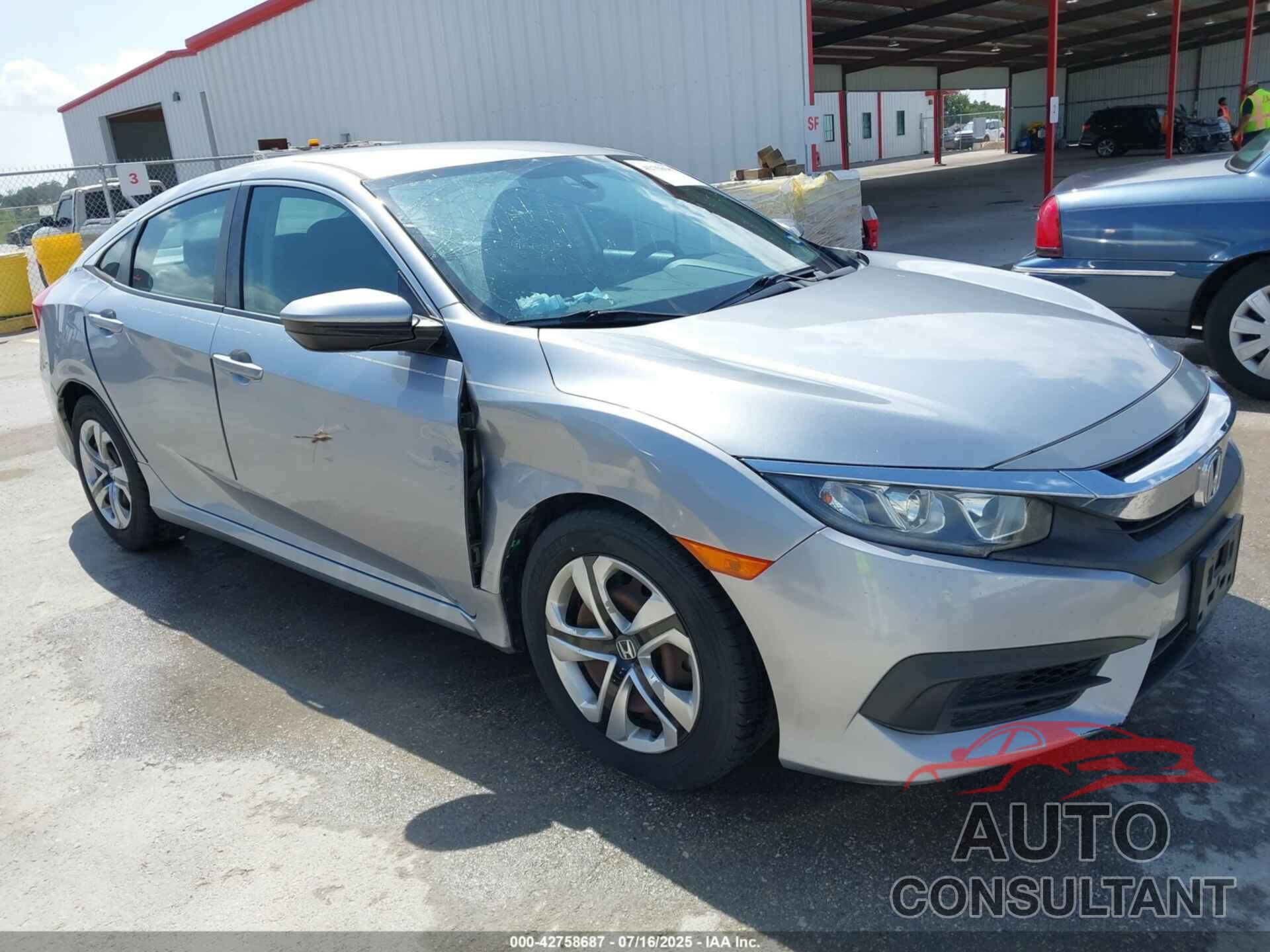 HONDA CIVIC 2016 - 19XFC2F51GE013650