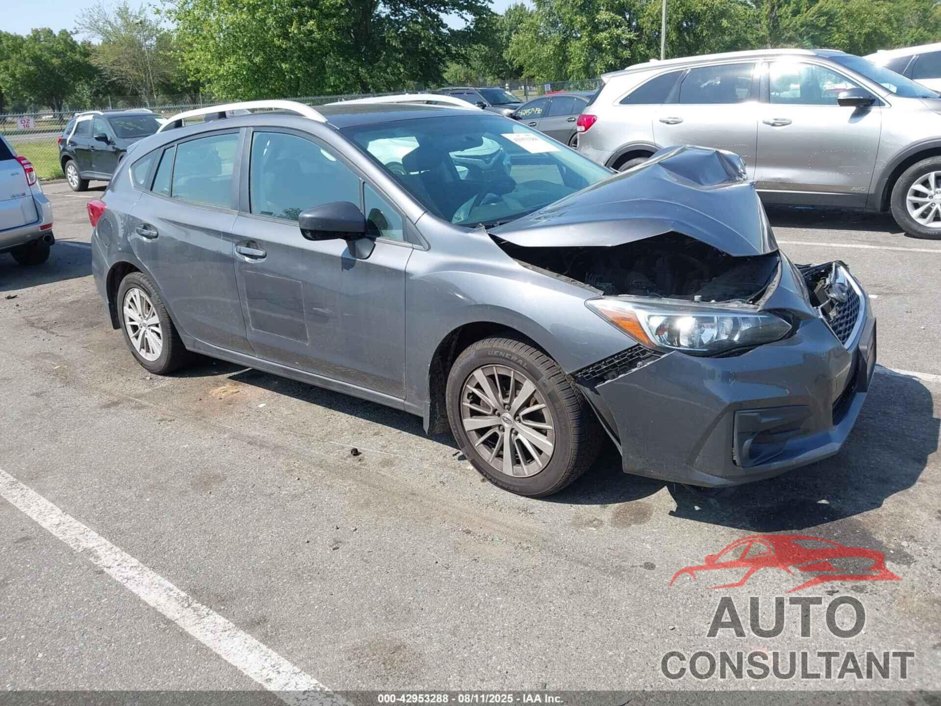 SUBARU IMPREZA 2018 - 4S3GTAB60J3726597