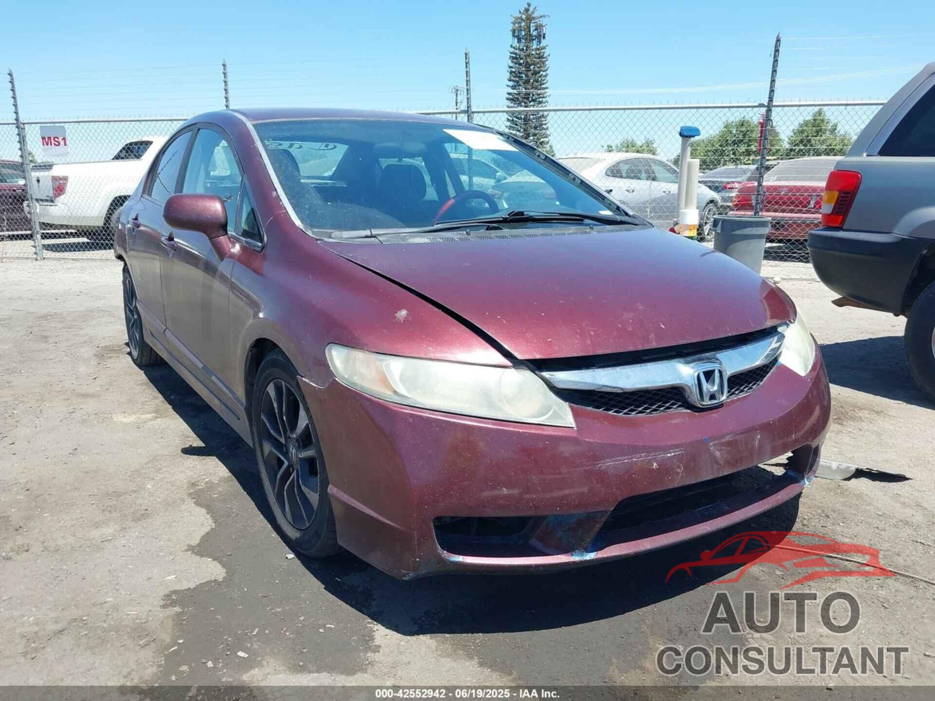 HONDA CIVIC 2009 - 2HGFA16679H333007