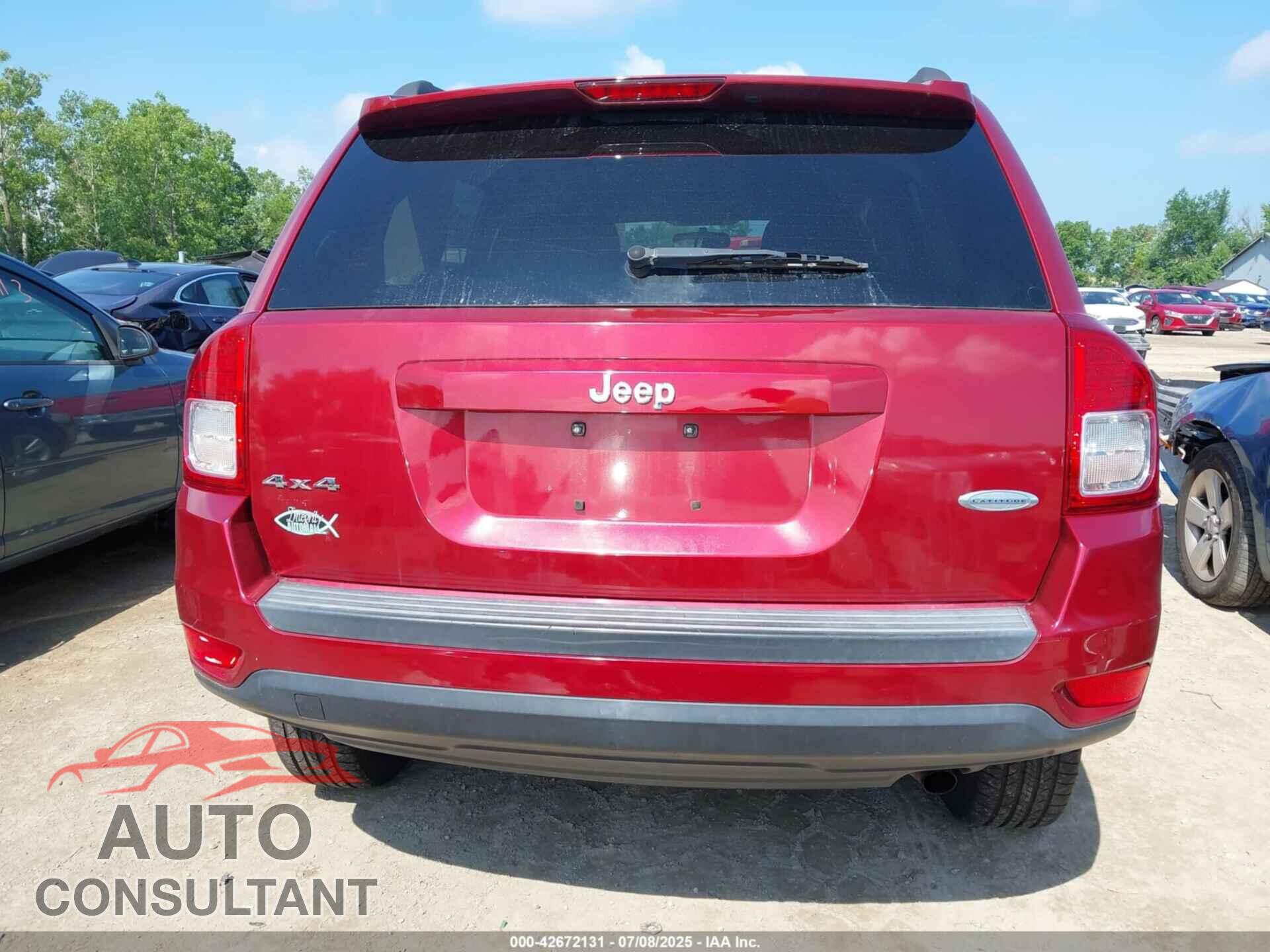 JEEP COMPASS 2011 - 1J4NF1FB7BD135629