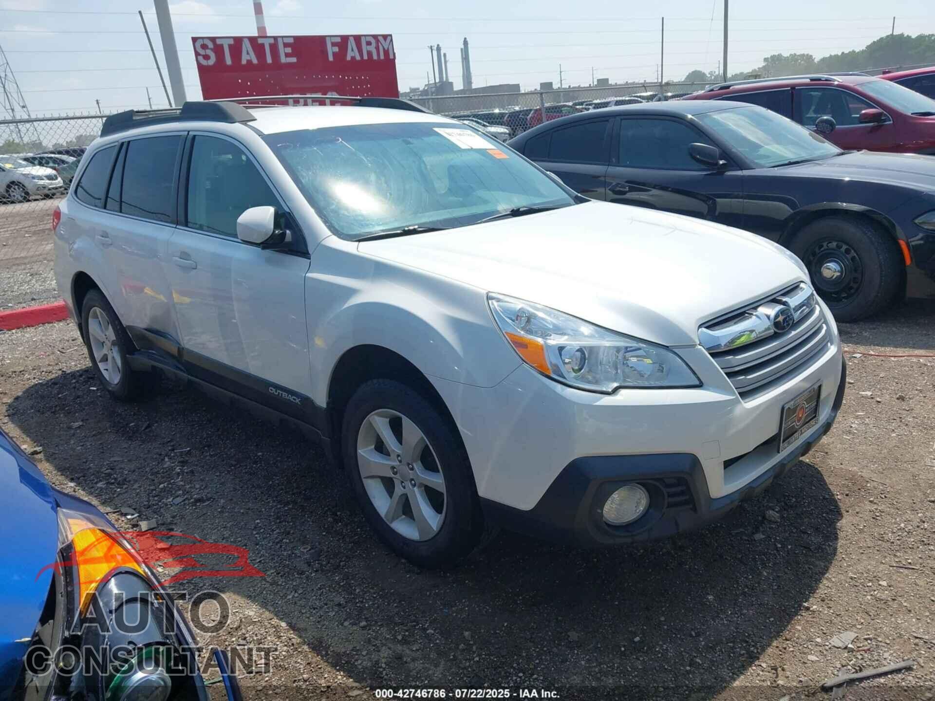 SUBARU OUTBACK 2014 - 4S4BRCCC4E3238750