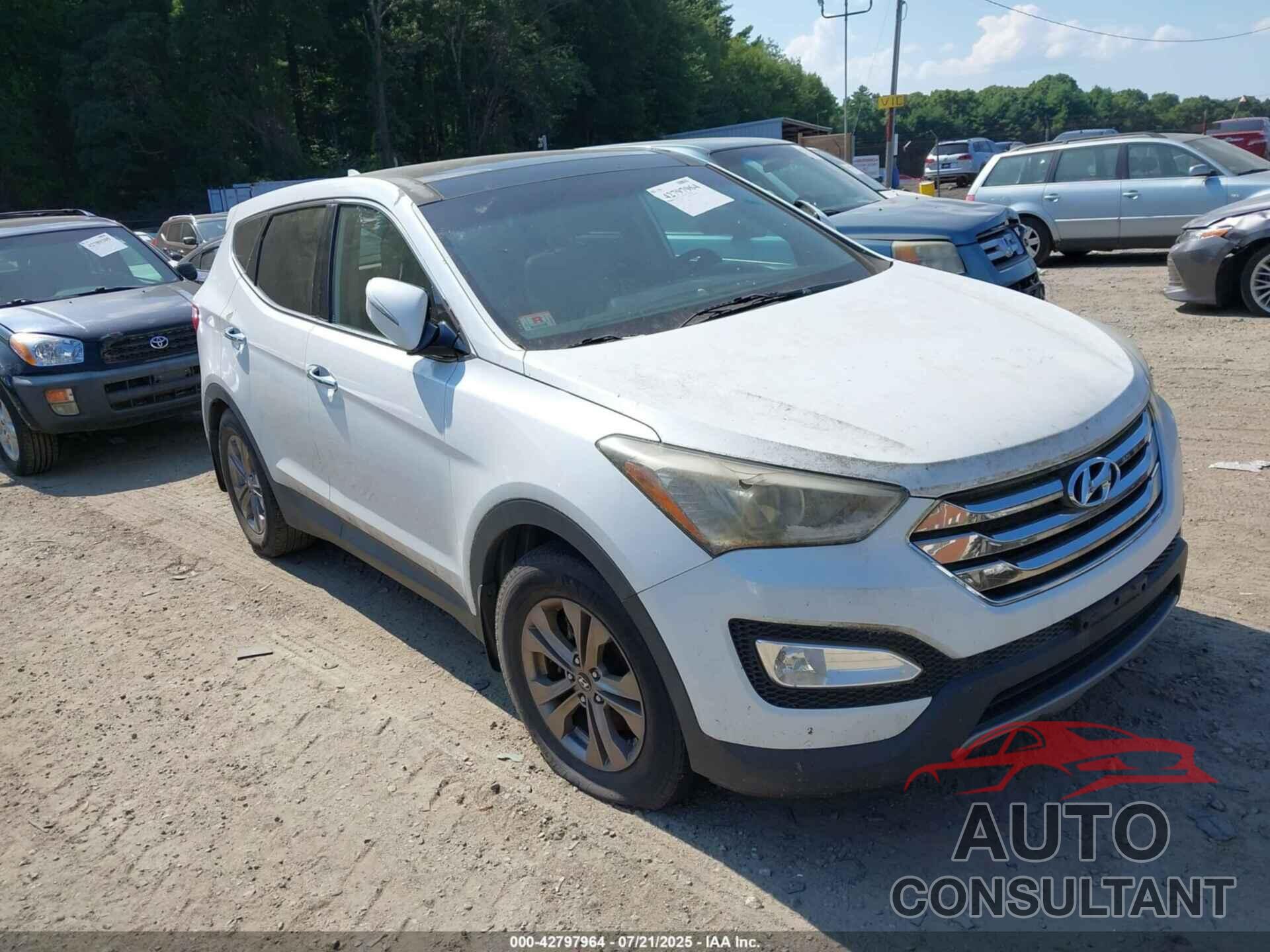 HYUNDAI SANTA FE 2013 - 5XYZU3LB2DG031132