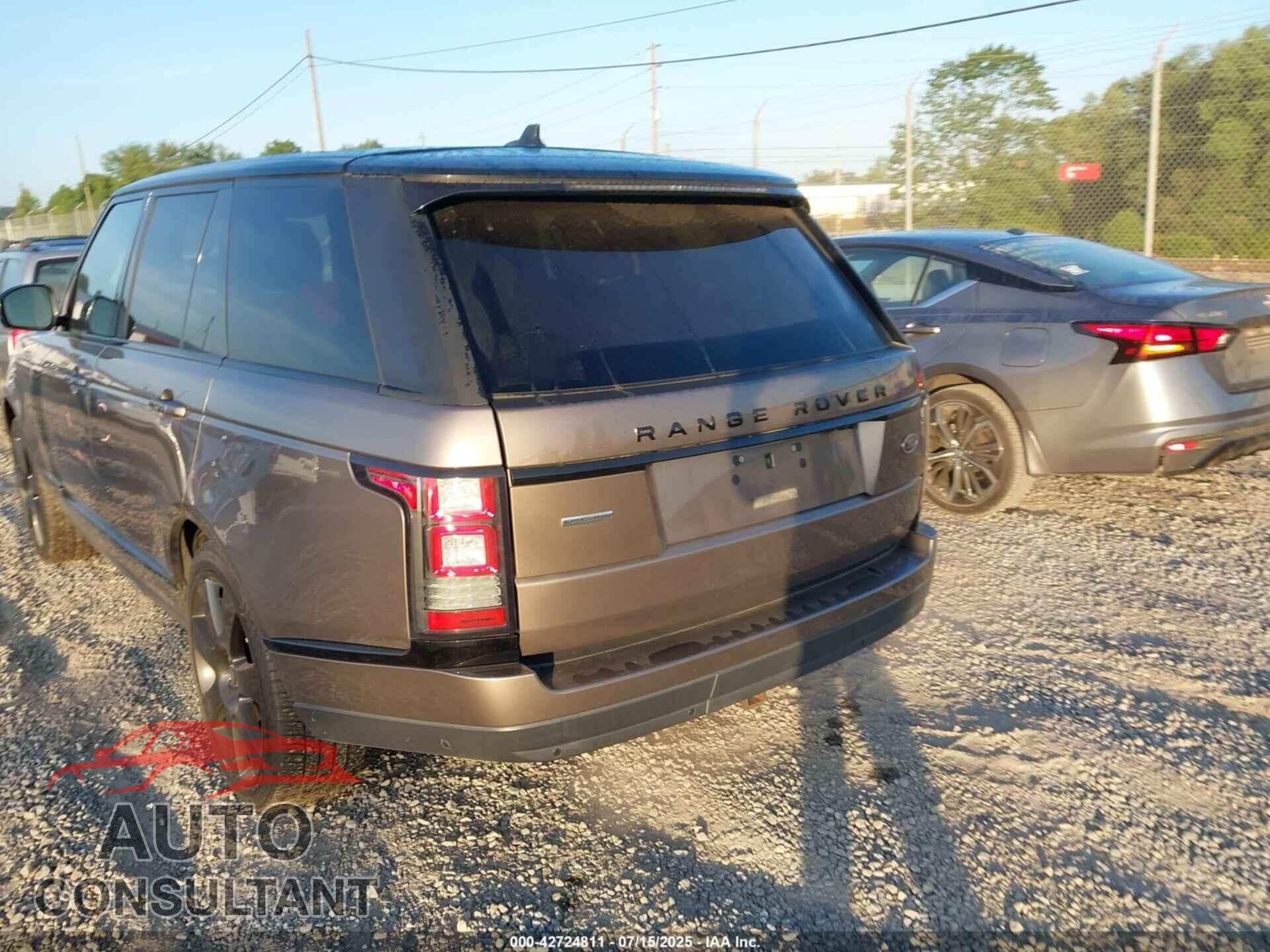 LAND ROVER RANGE ROVER 2016 - SALGS2EF8GA301873