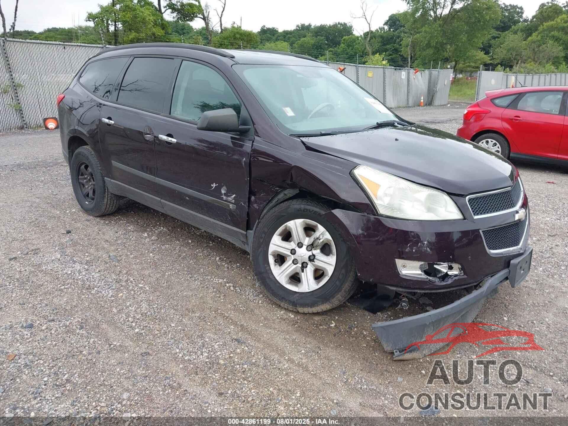 CHEVROLET TRAVERSE 2010 - 1GNLREED0AS128554