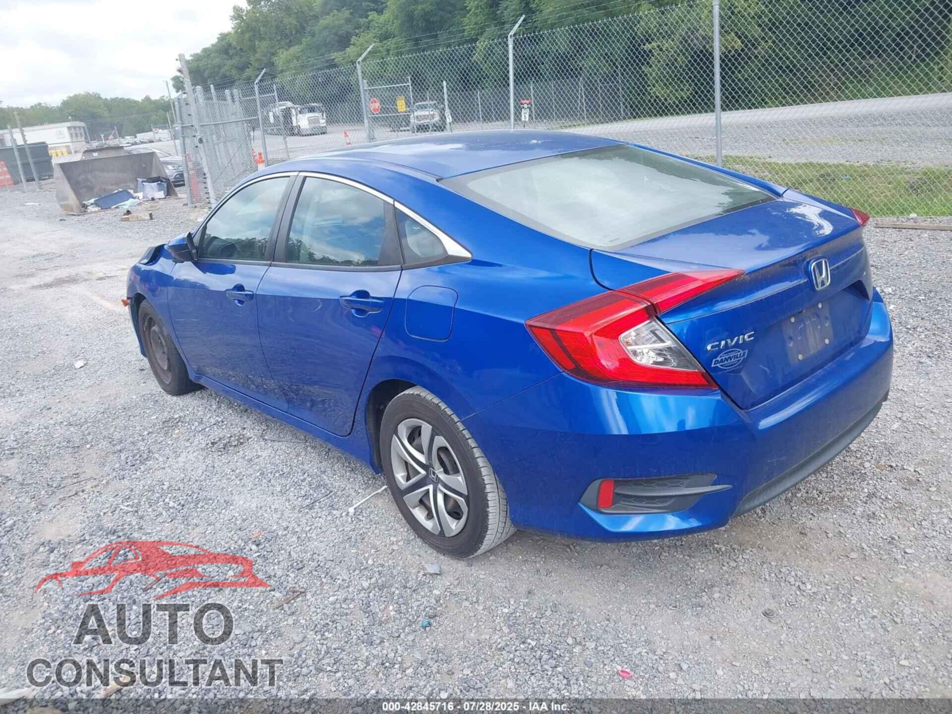HONDA CIVIC 2017 - 2HGFC2F52HH513422