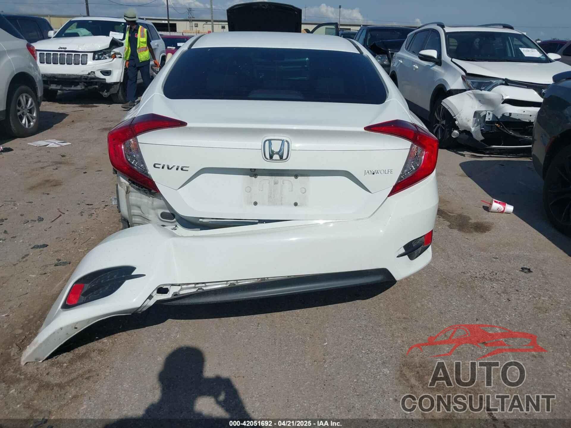 HONDA CIVIC 2017 - 19XFC2F59HE071331
