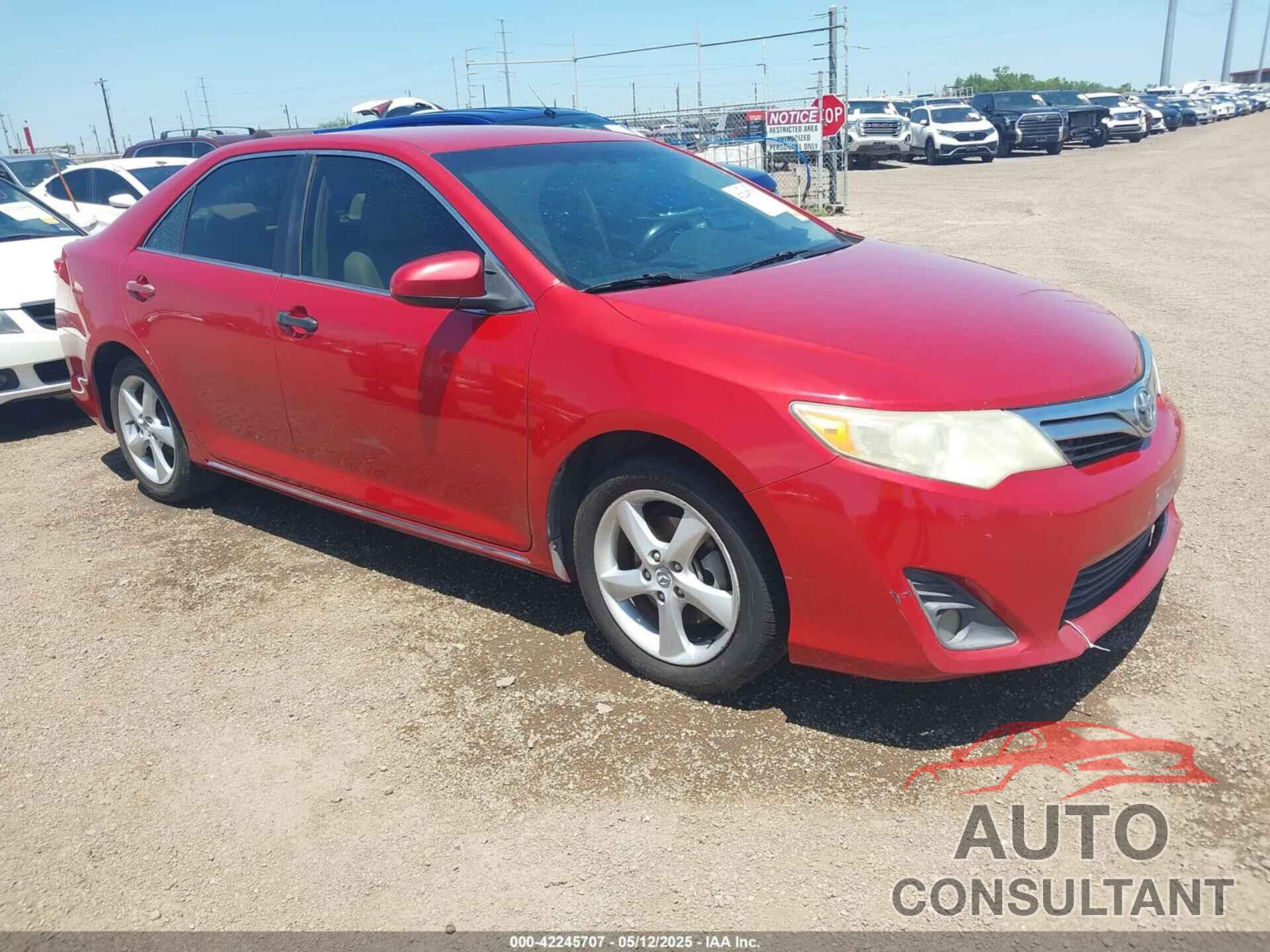 TOYOTA CAMRY 2013 - 4T4BF1FK5DR320341