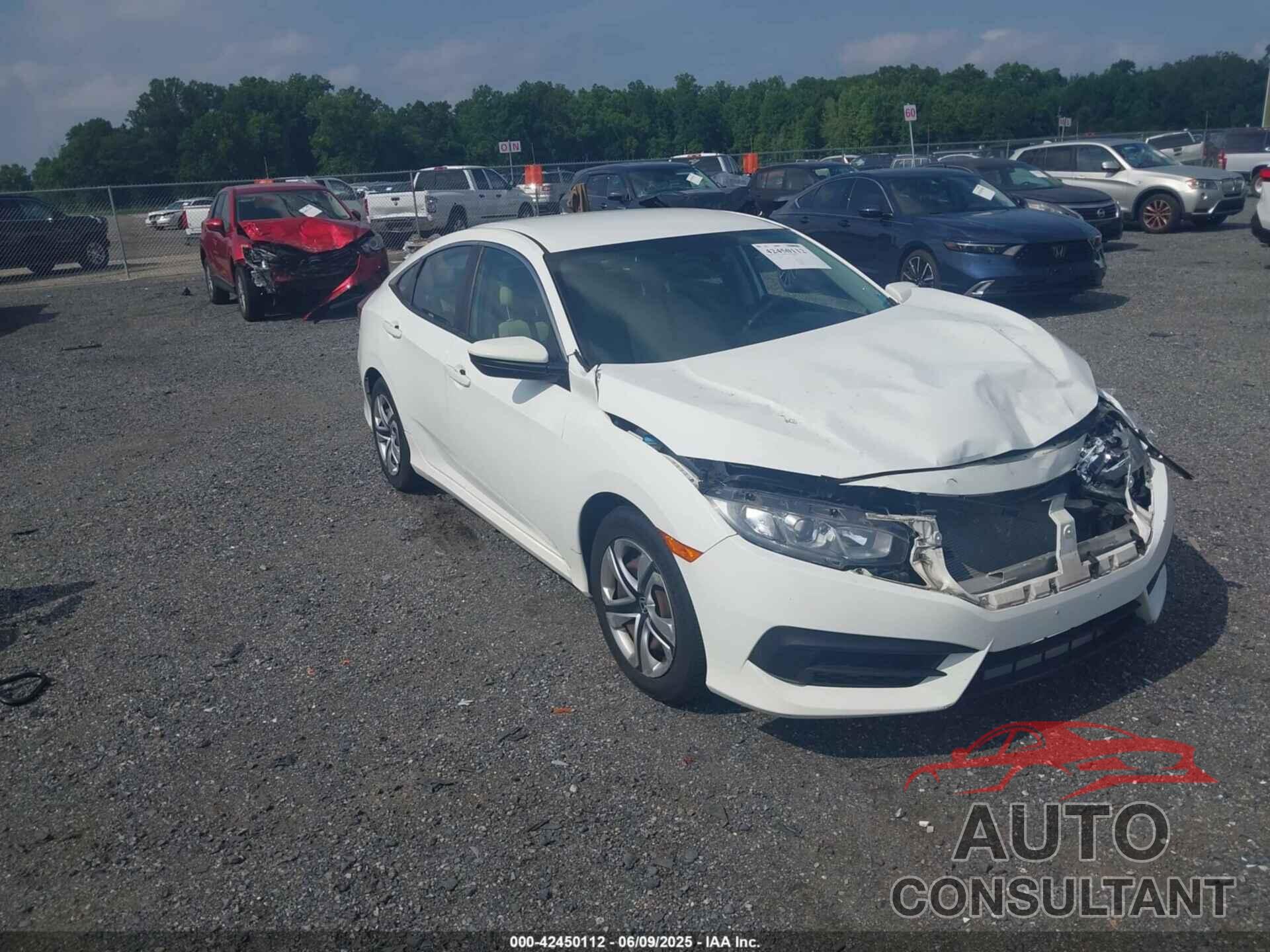 HONDA CIVIC 2016 - 19XFC2F57GE205557
