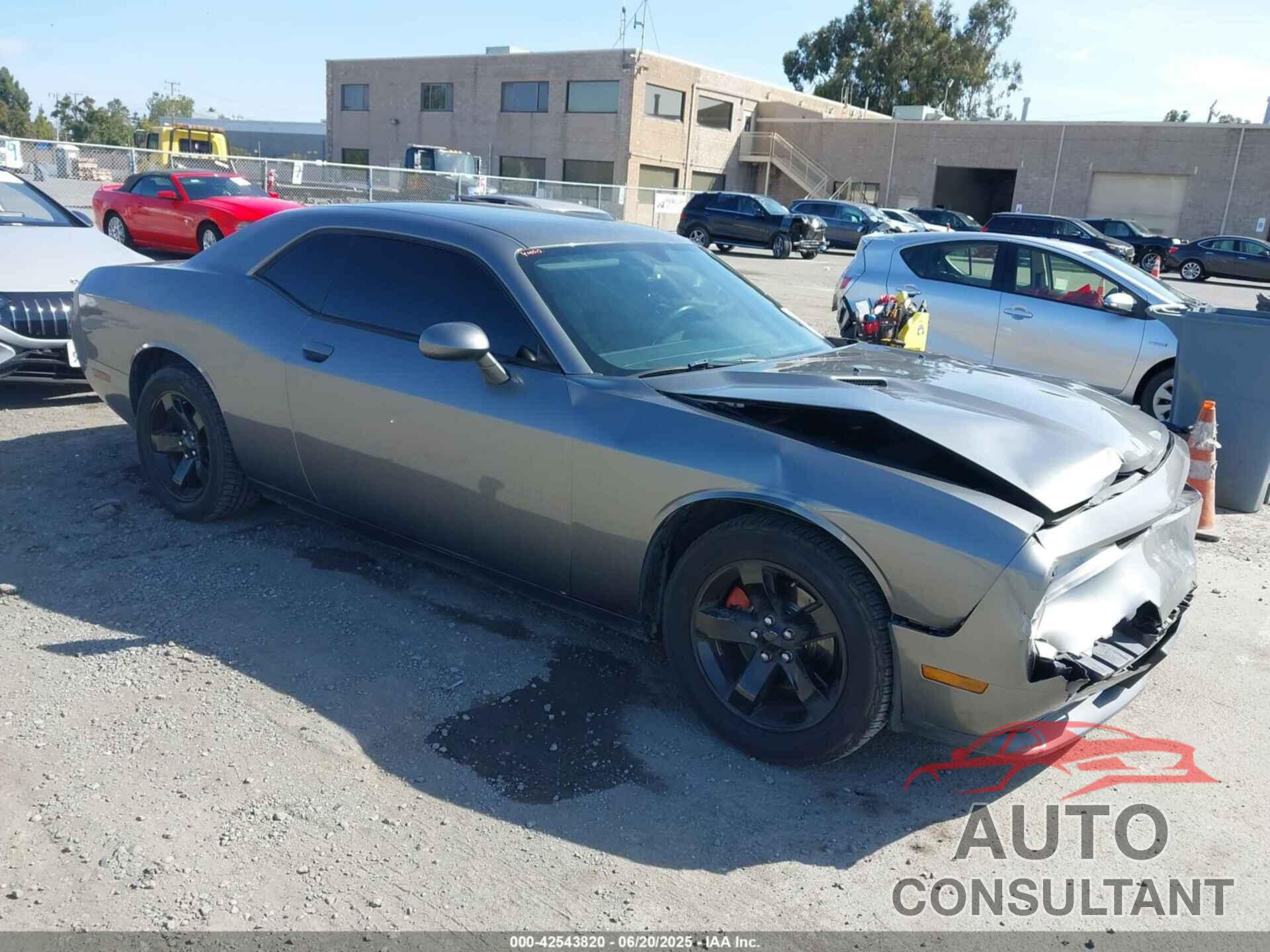 DODGE CHALLENGER 2012 - 2C3CDYAG3CH186360