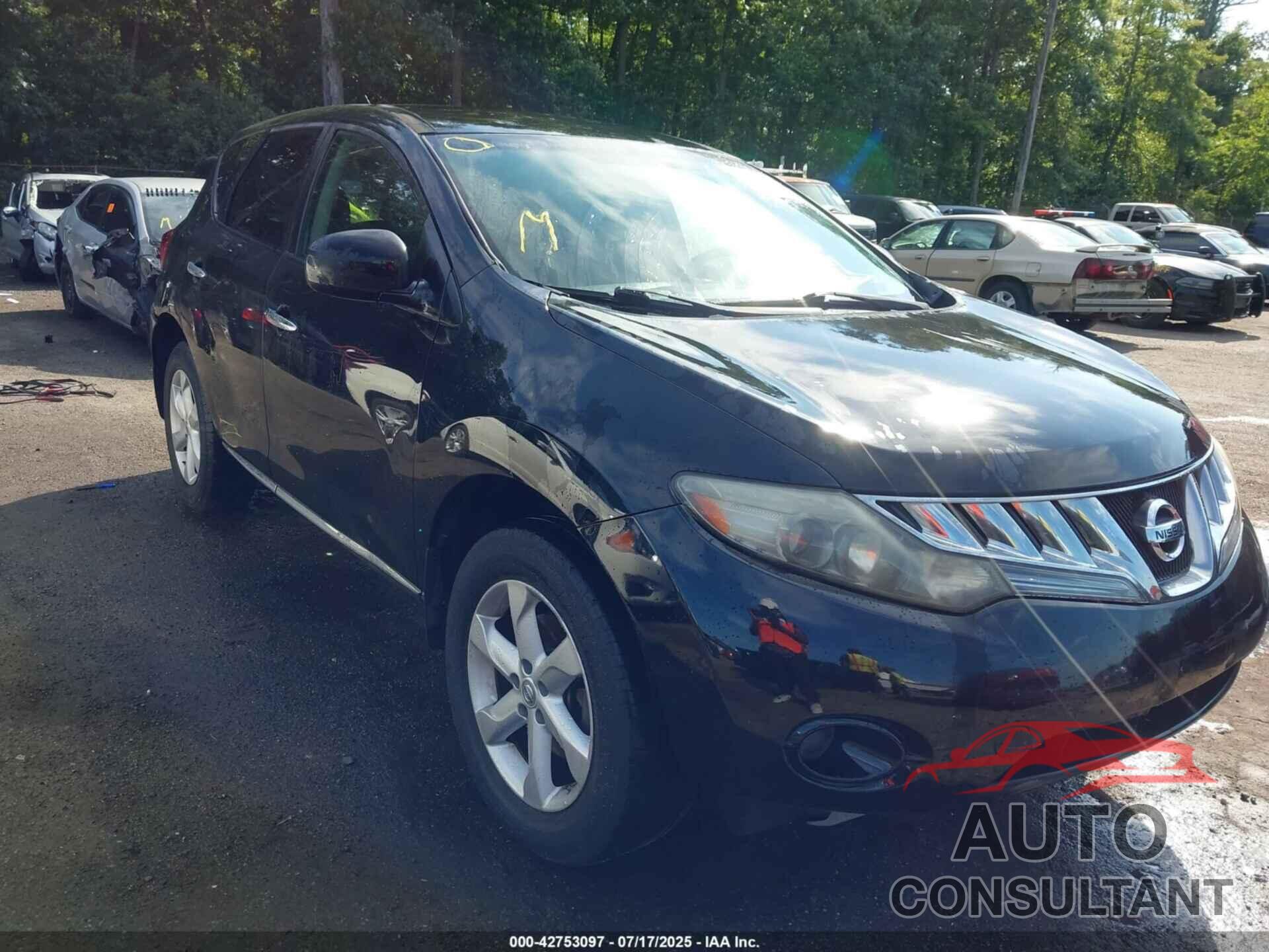 NISSAN MURANO 2010 - JN8AZ1MU2AW003675