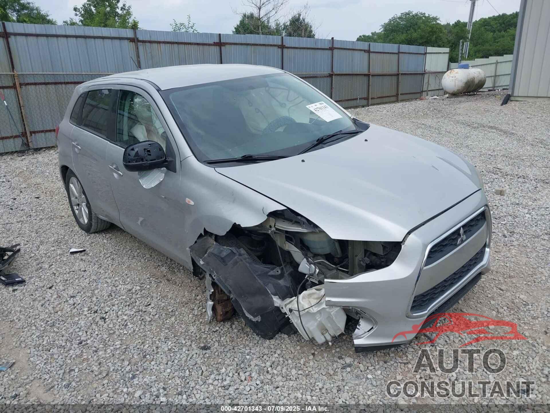 MITSUBISHI OUTLANDER SPORT 2014 - 4A4AR3AU7EE004613