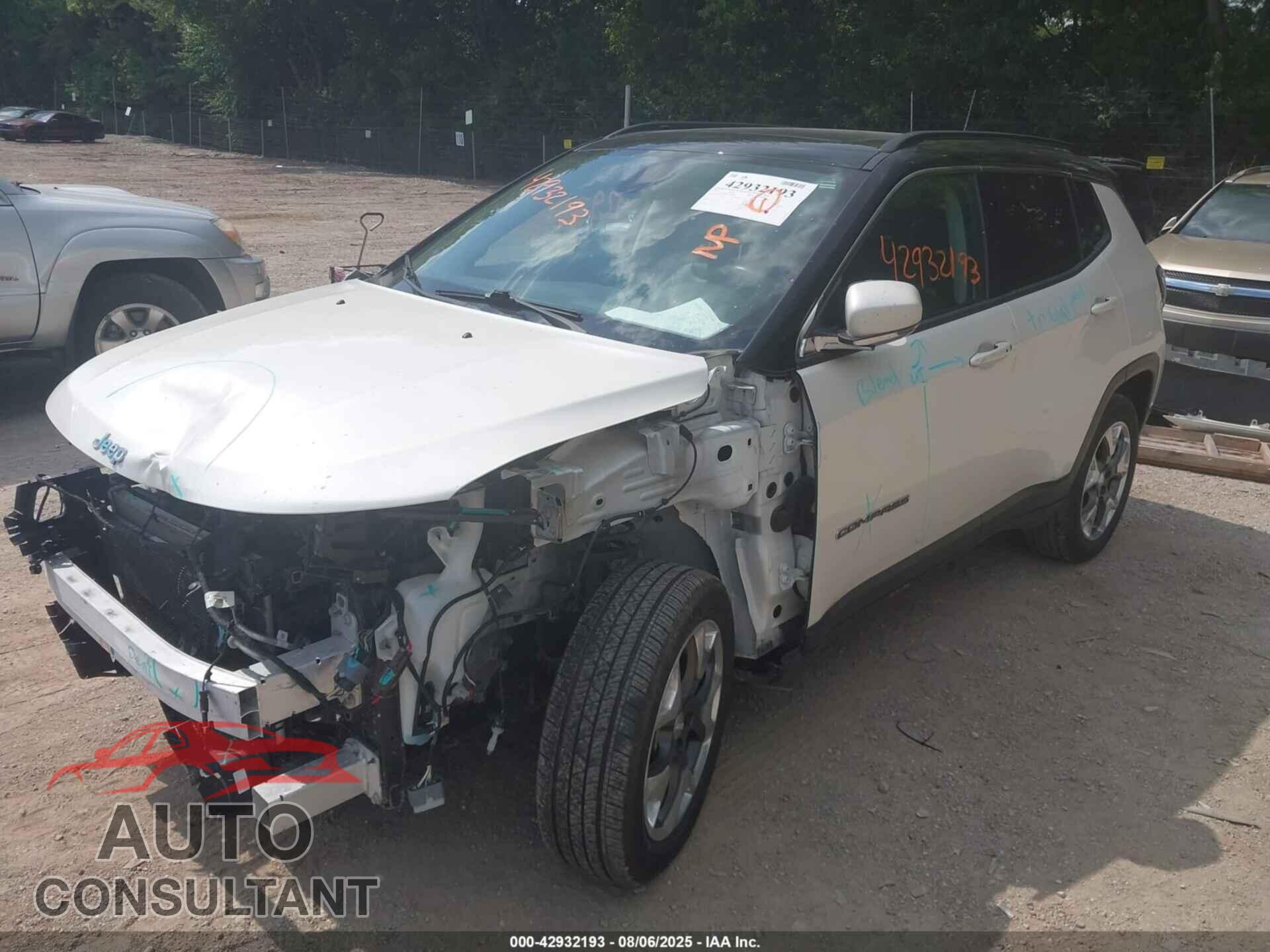 JEEP NEW COMPASS 2017 - 3C4NJDCBXHT628234