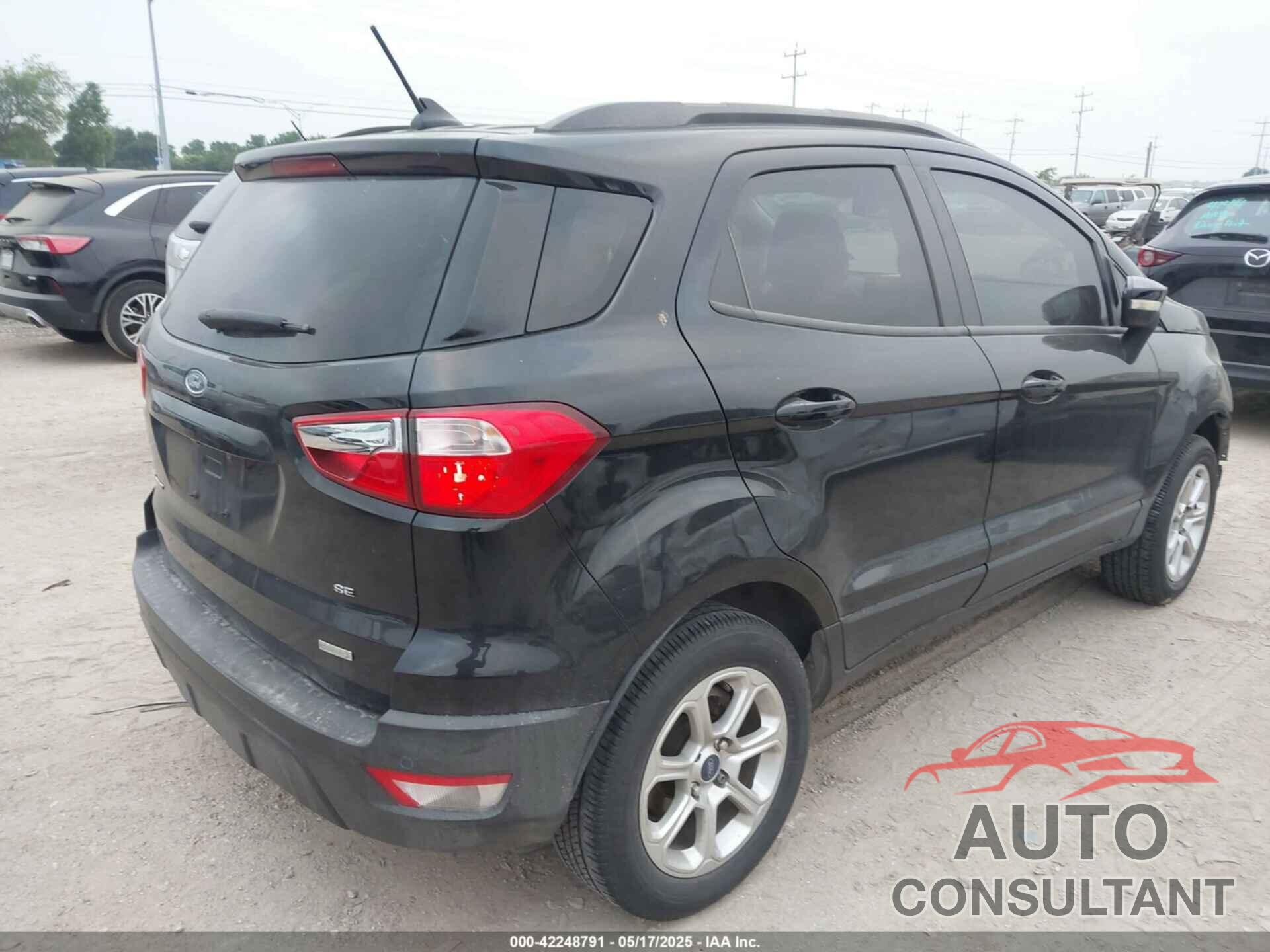 FORD ECOSPORT 2018 - MAJ3P1TE7JC161215