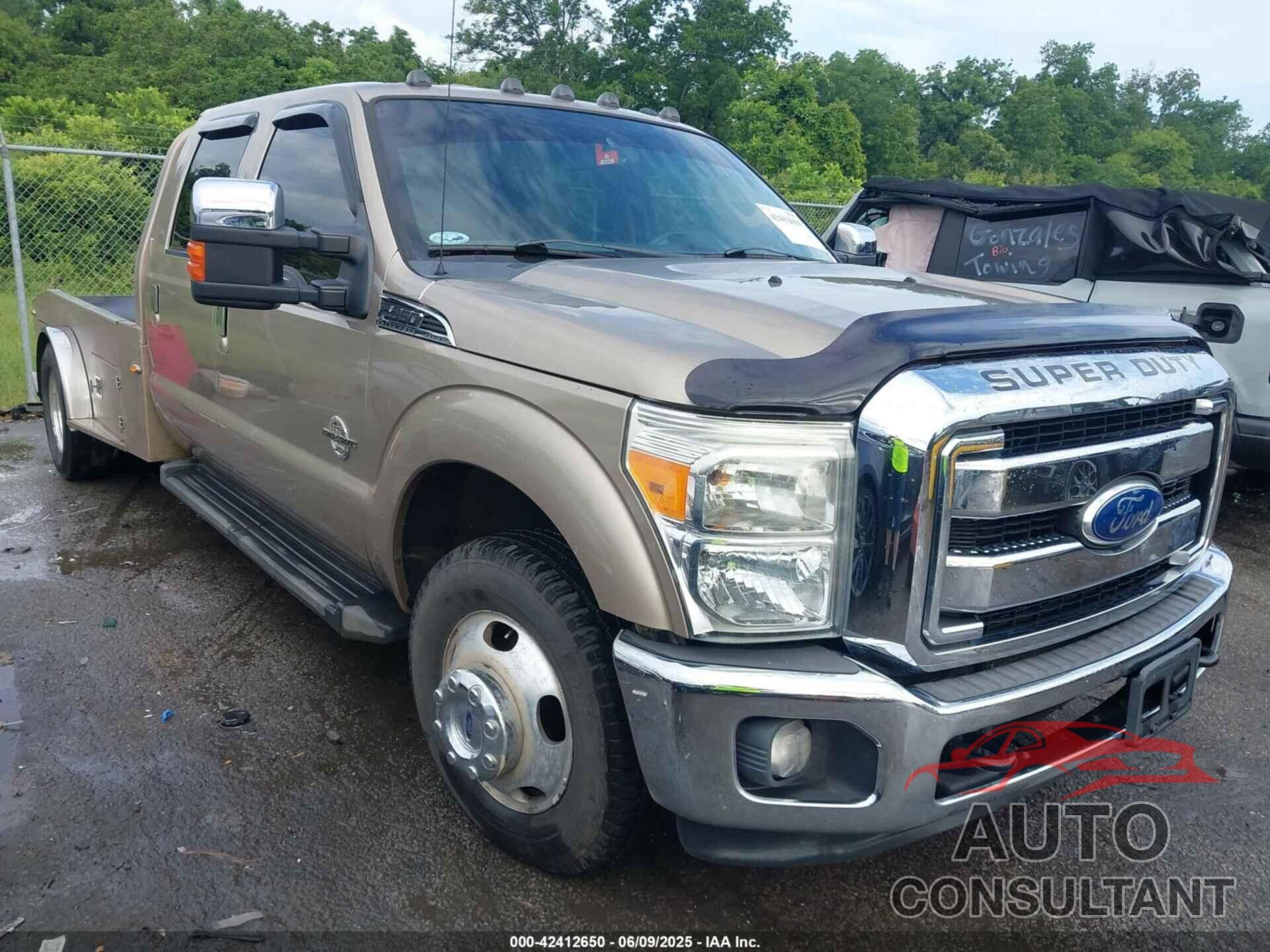 FORD F-350 CHASSIS 2011 - 1FD8W3GT7BEB98760
