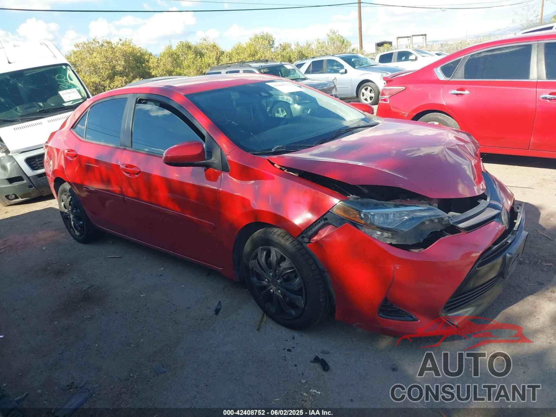 TOYOTA COROLLA 2018 - 2T1BURHE9JC018442