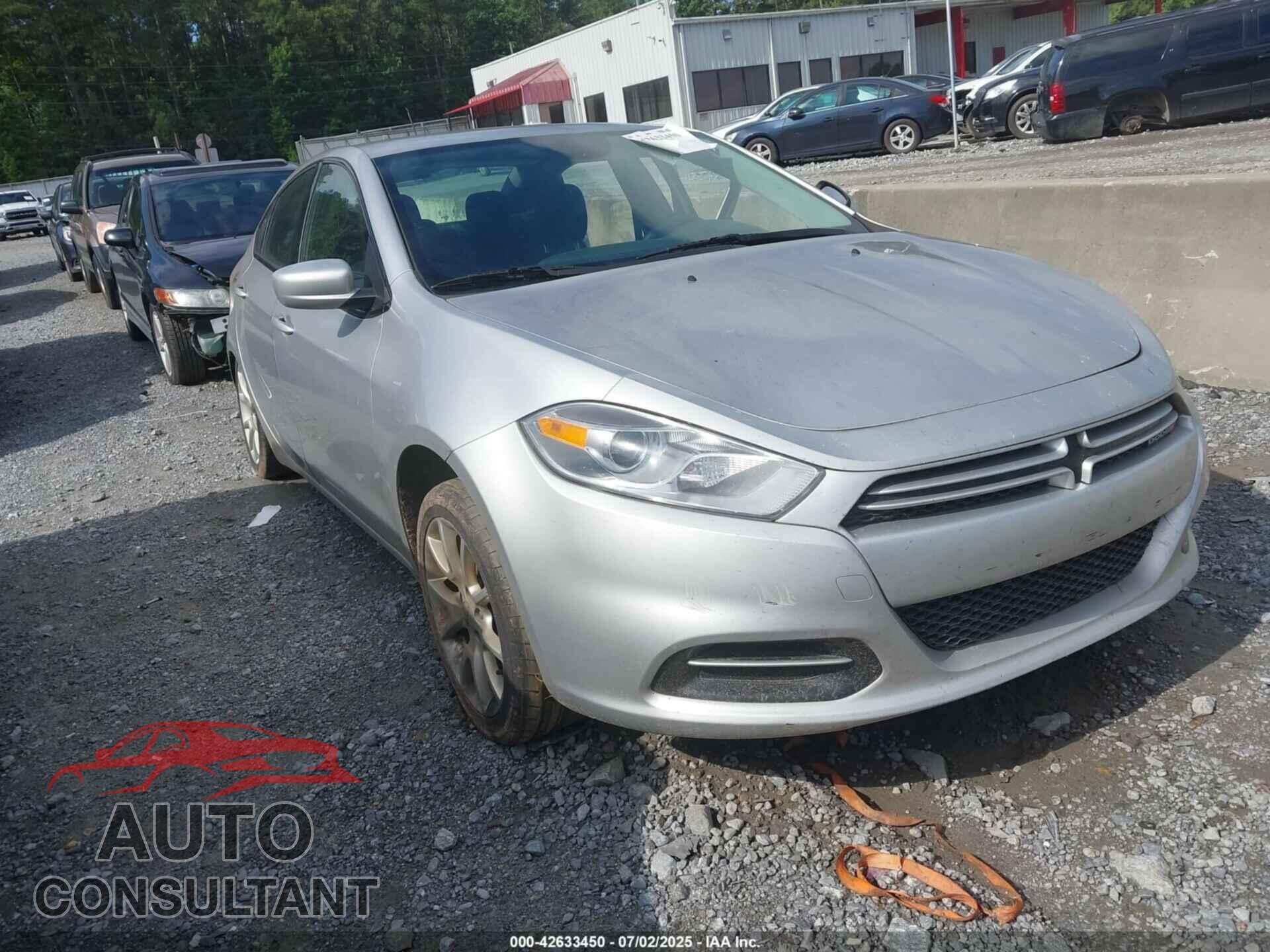 DODGE DART 2013 - 1C3CDFBA0DD176799