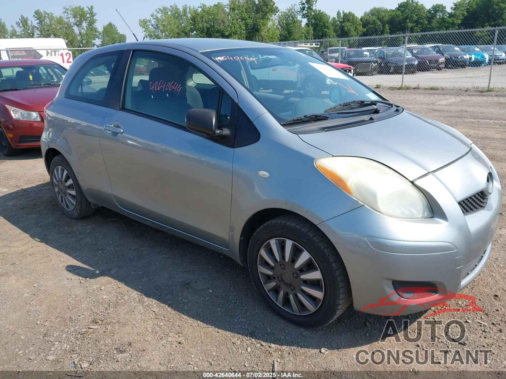TOYOTA YARIS 2009 - JTDJT903495254644