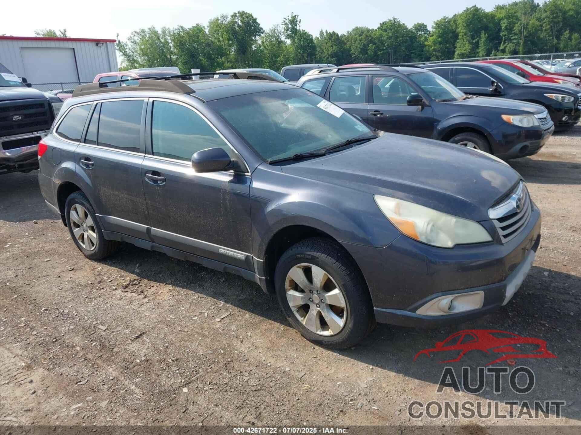 SUBARU OUTBACK 2011 - 4S4BRDKC6B2331570