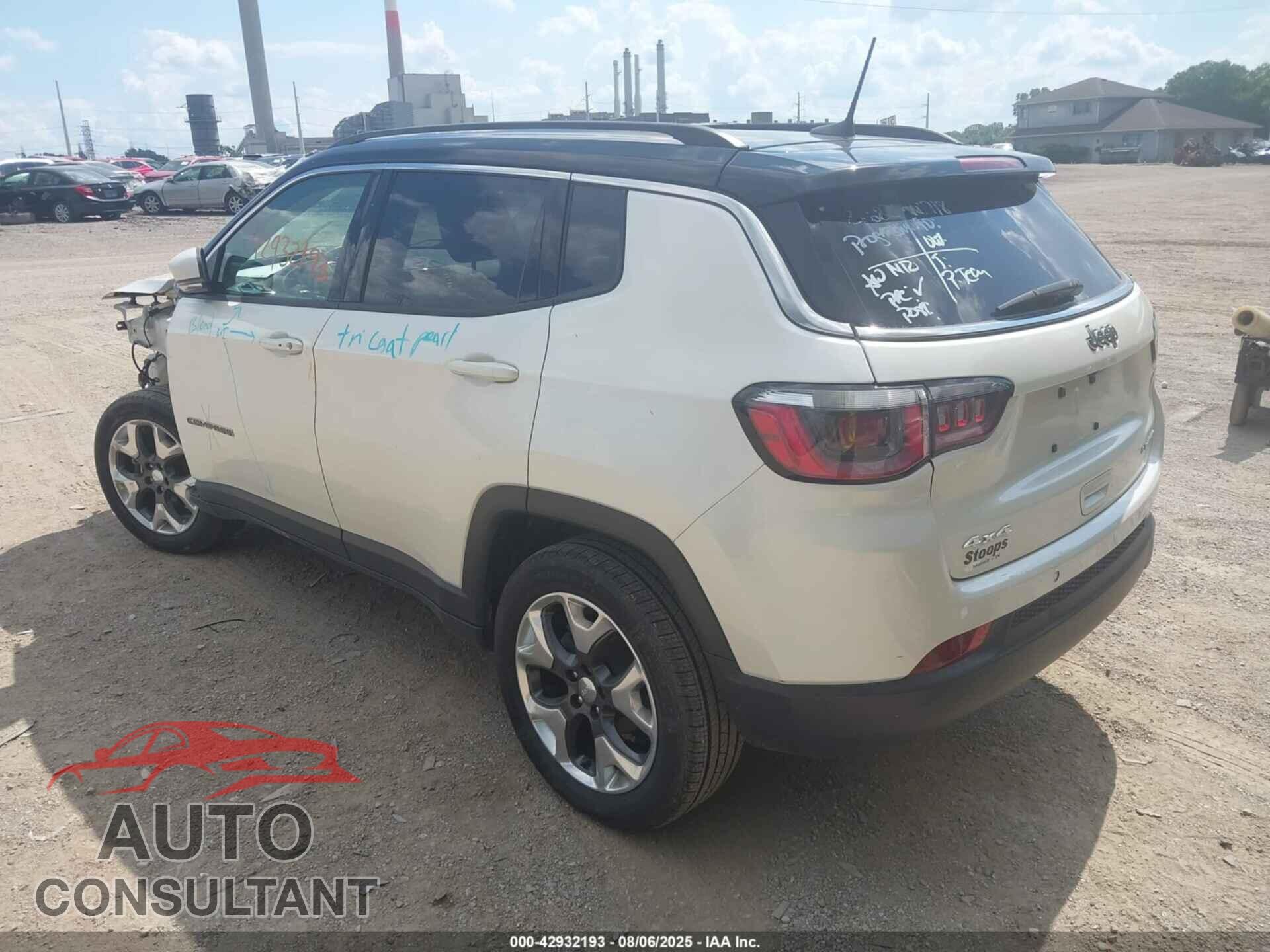JEEP NEW COMPASS 2017 - 3C4NJDCBXHT628234
