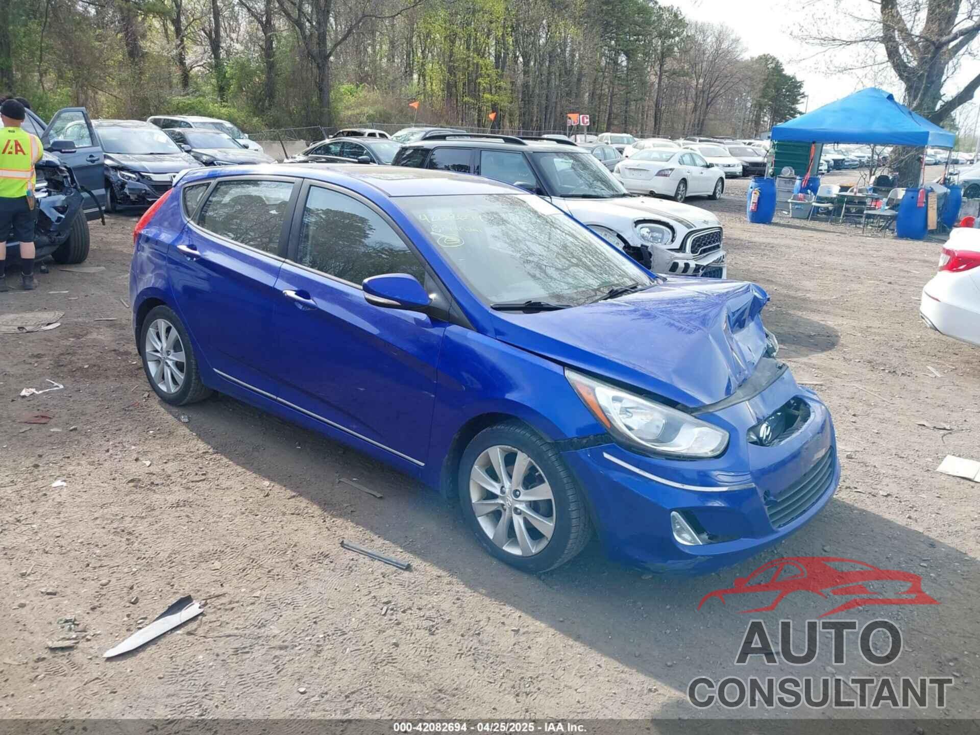 HYUNDAI ACCENT 2013 - KMHCU5AE7DU085650