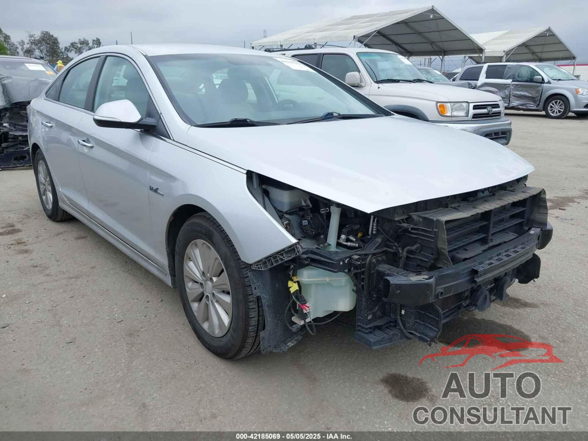 HYUNDAI SONATA HYBRID 2016 - KMHE24L18GA029712
