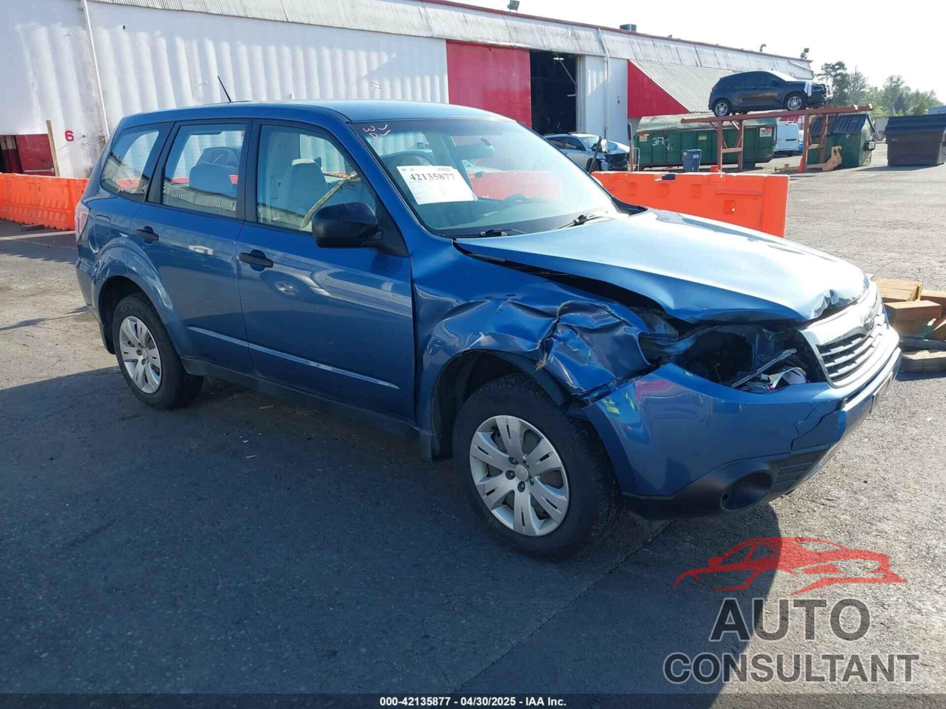 SUBARU FORESTER 2010 - JF2SH6AC3AH728056