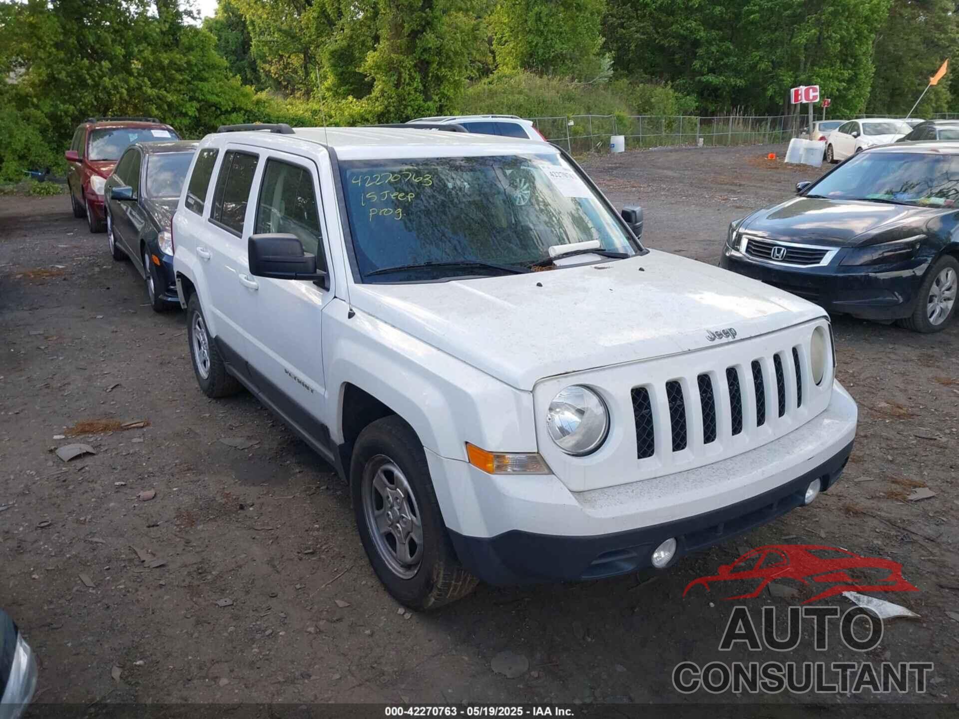 JEEP PATRIOT 2015 - 1C4NJPBB7FD372107