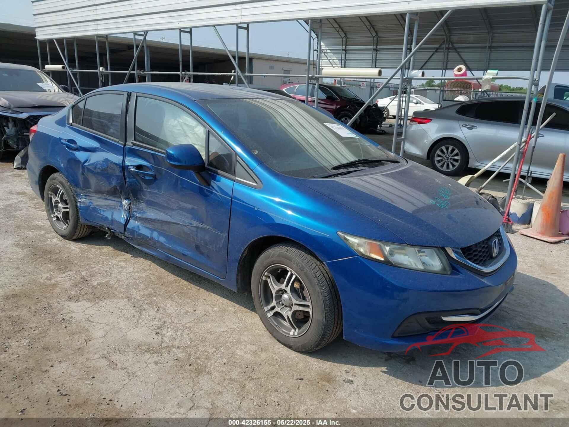 HONDA CIVIC 2013 - 2HGFB2F52DH511764