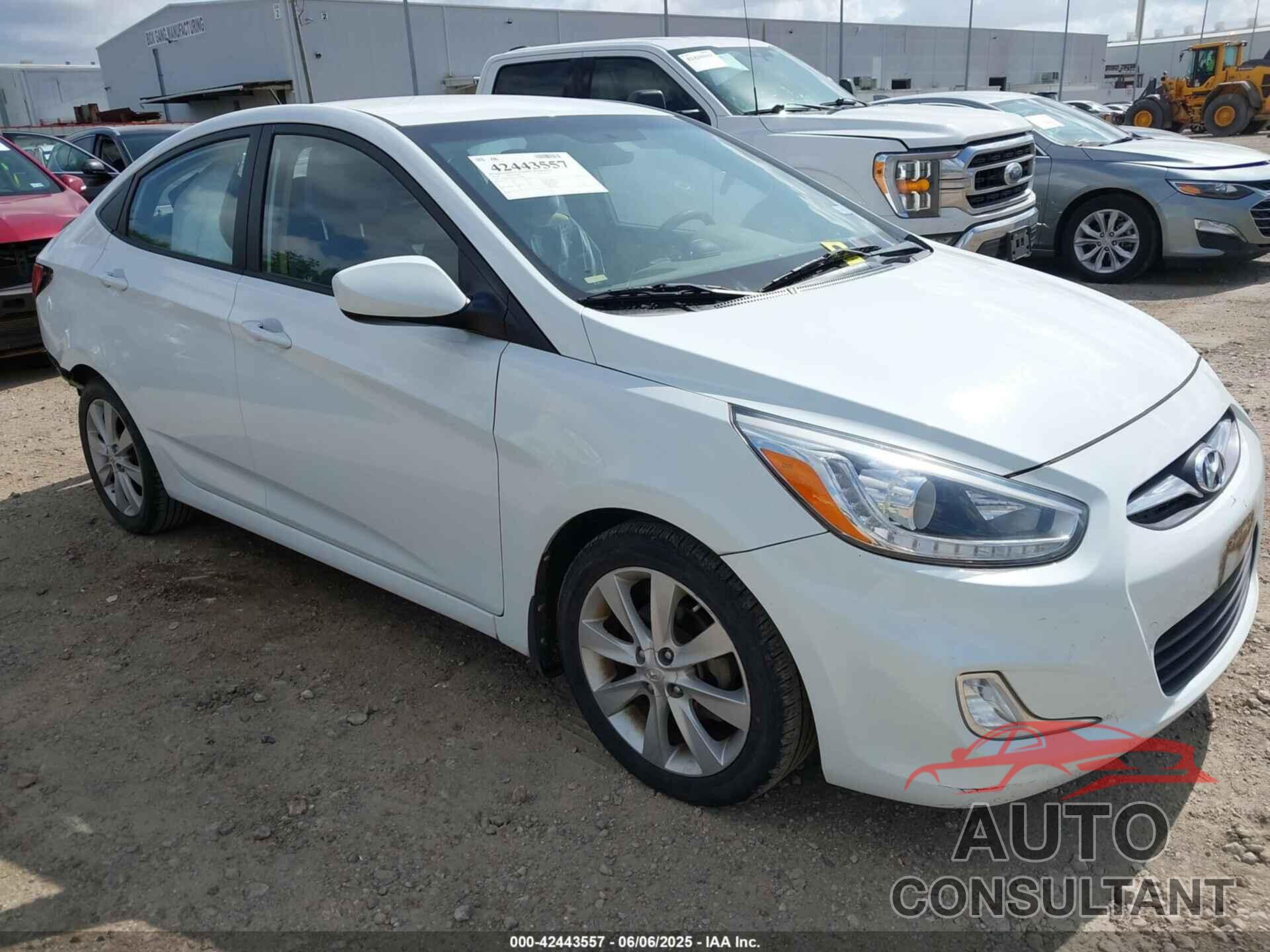 HYUNDAI ACCENT 2014 - KMHCU4AEXEU761889