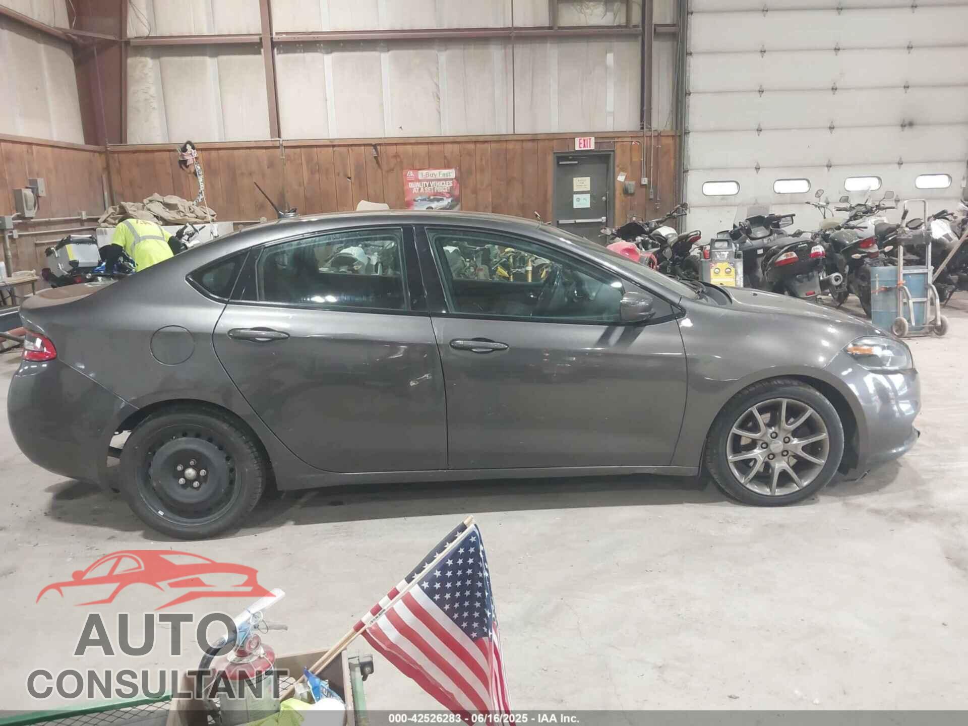 DODGE DART 2015 - 1C3CDFBB1FD132080